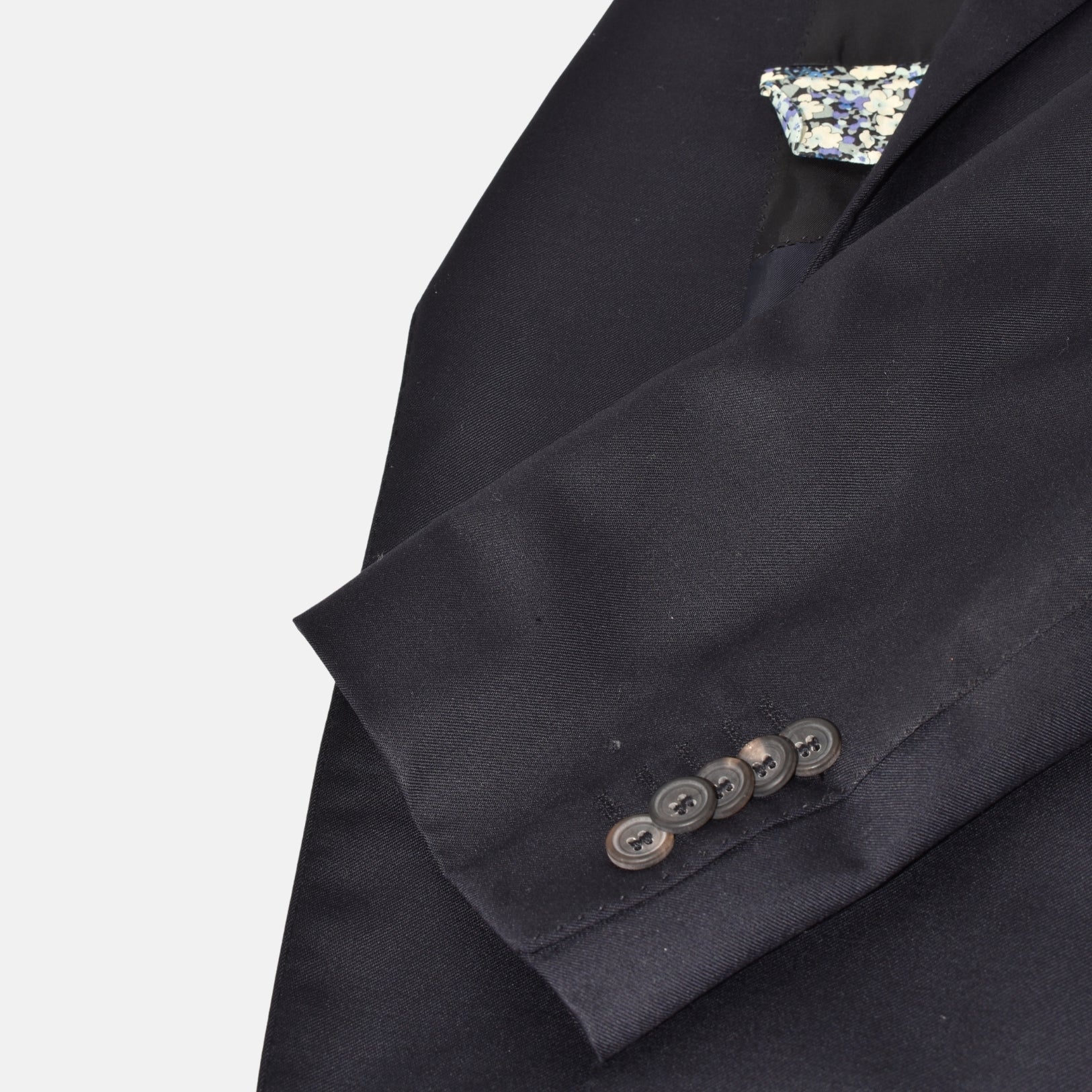 Midnight Blue Blazer made of Merino Wool/Cashmere (EU 50)