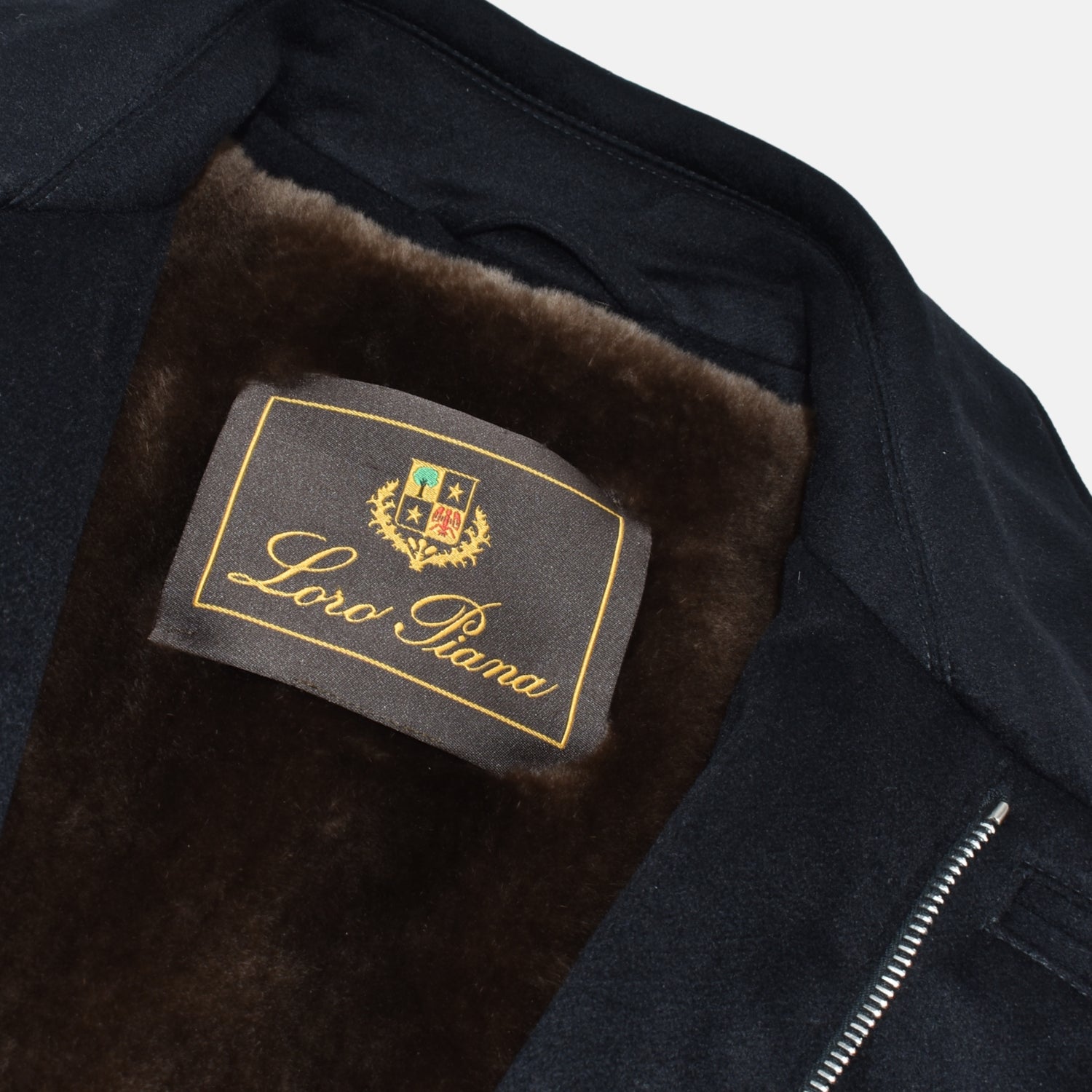 Black Beaver Lined "Storm System" Parka made of Cashmere (L)