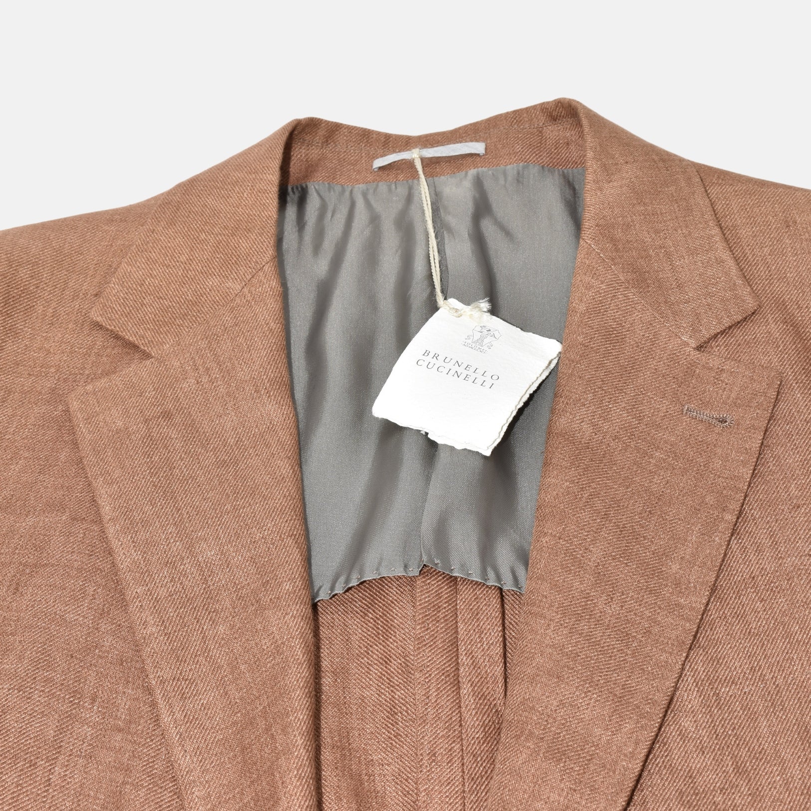 Brown Blazer made of Cotton (EU 50)