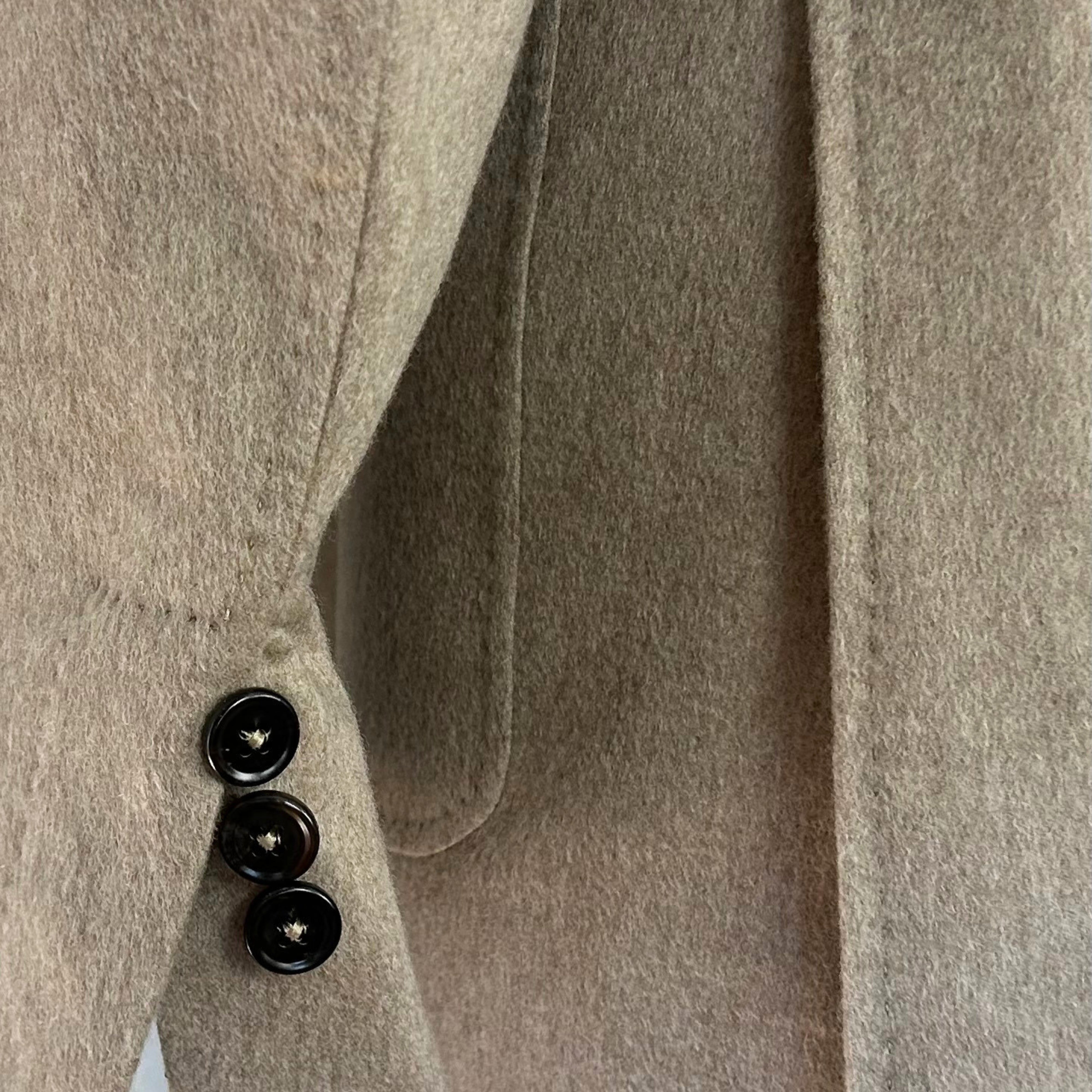 Sand Oasi Cashmere Jacket with Removable Vest (EU 52)