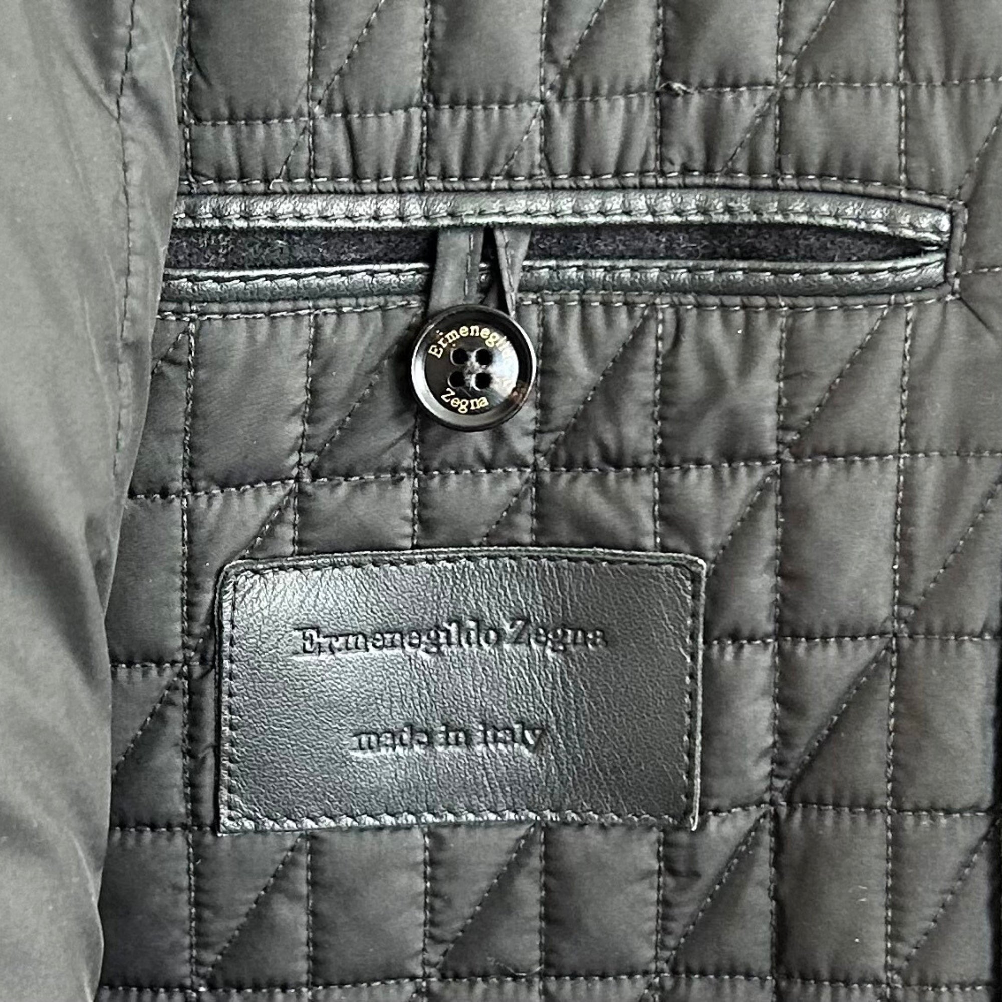 Anthracite Peacoat made of Cashmere (EU 52)