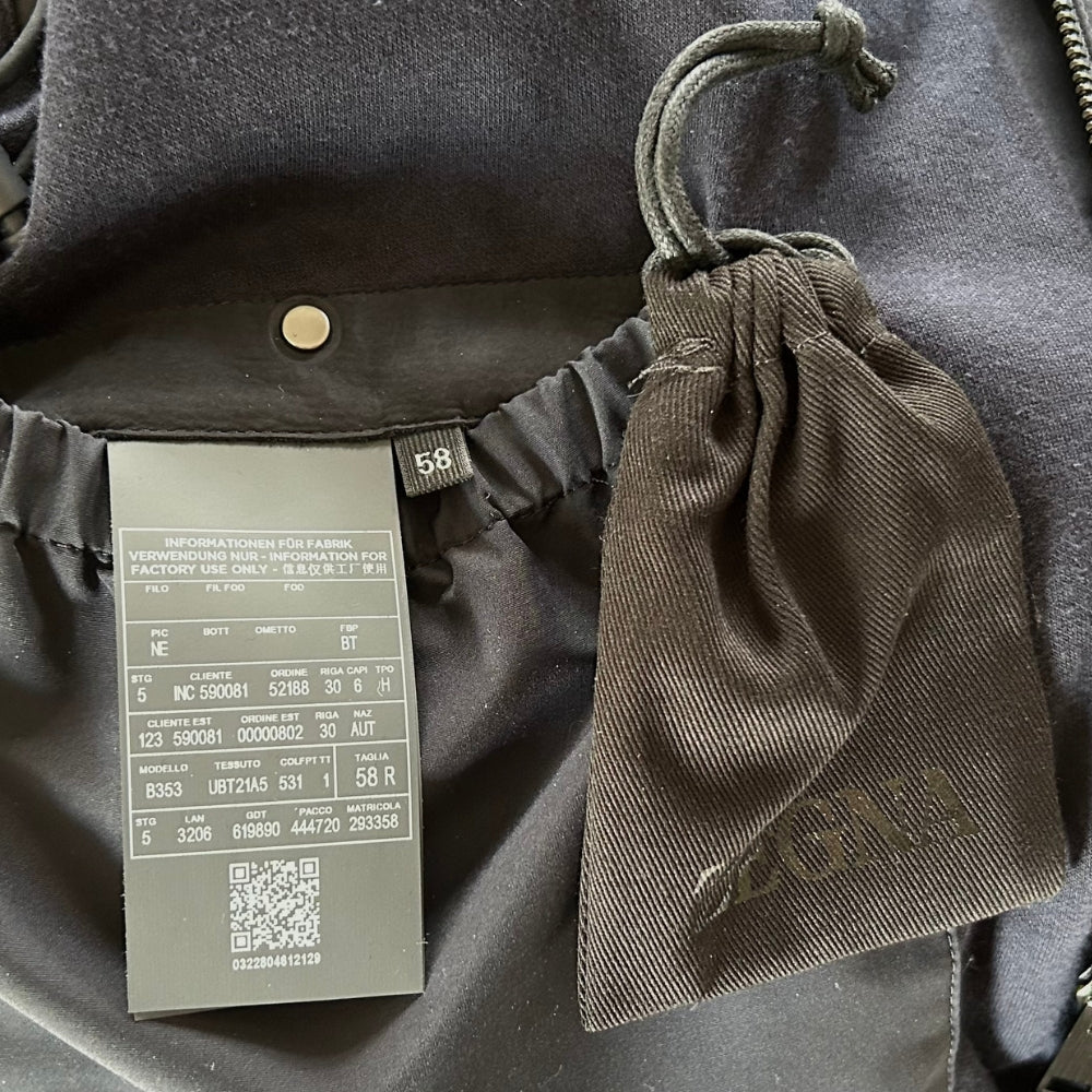 Navy Jacket made of Wool/Polyamide (EU 58)