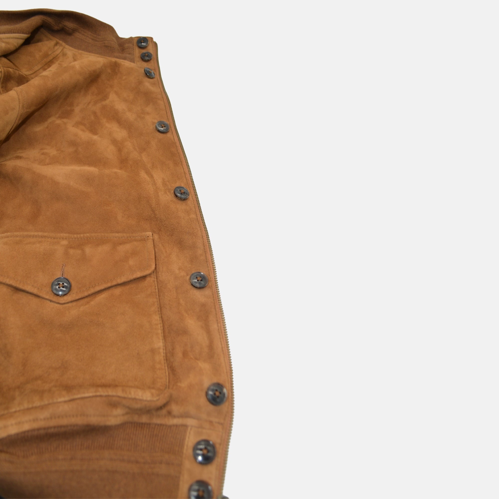 Brown Jacket made of Suede (L)