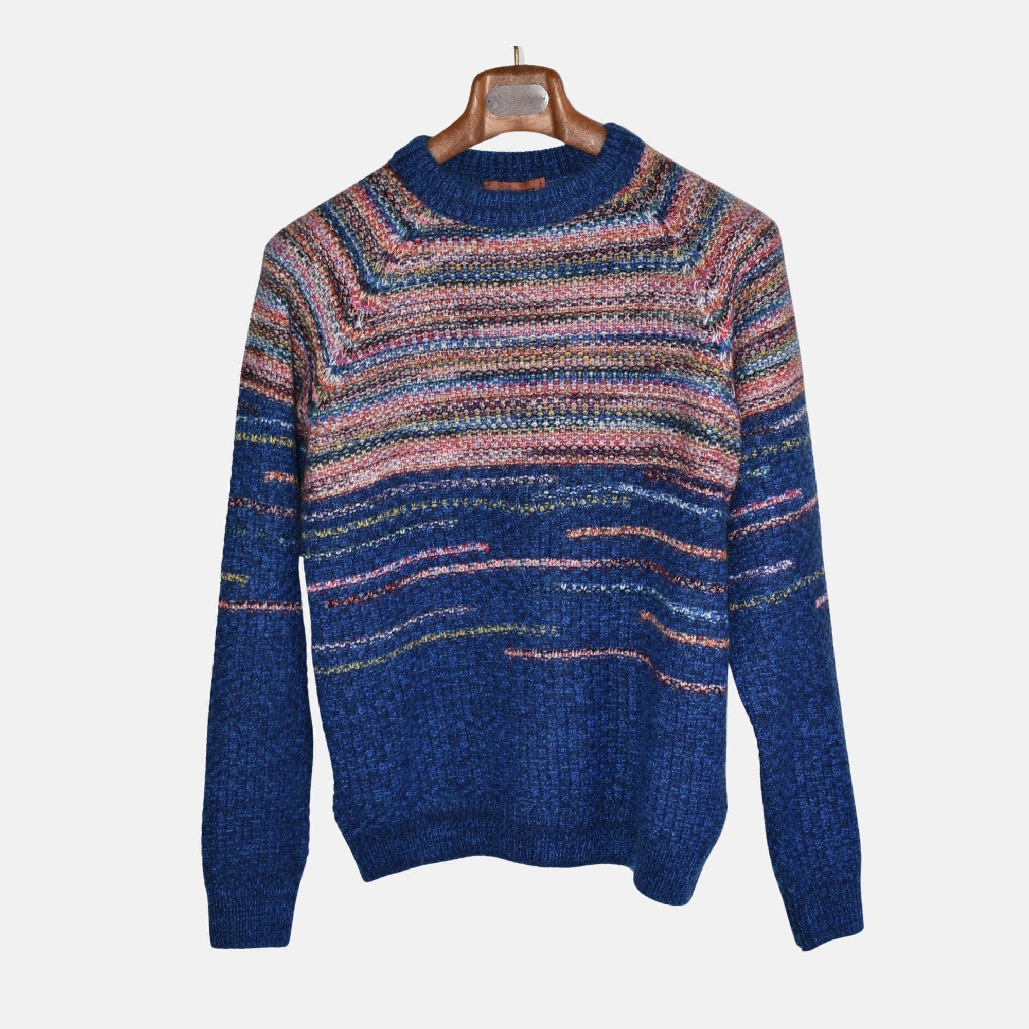 Multicoloured Sweater made of Wool/Mohair/Poyamide (EU 48)
