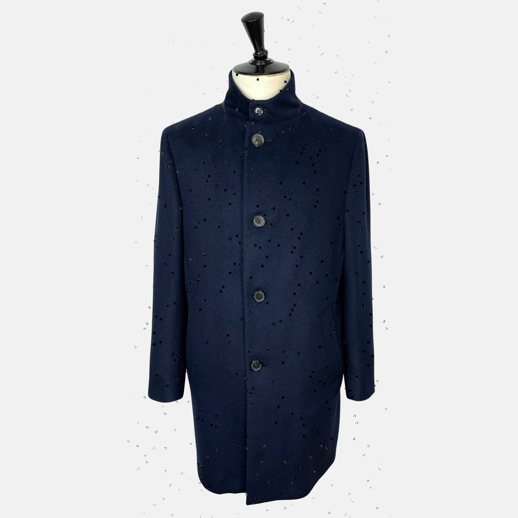 Navy Coat made of Cashmere (EU 50)