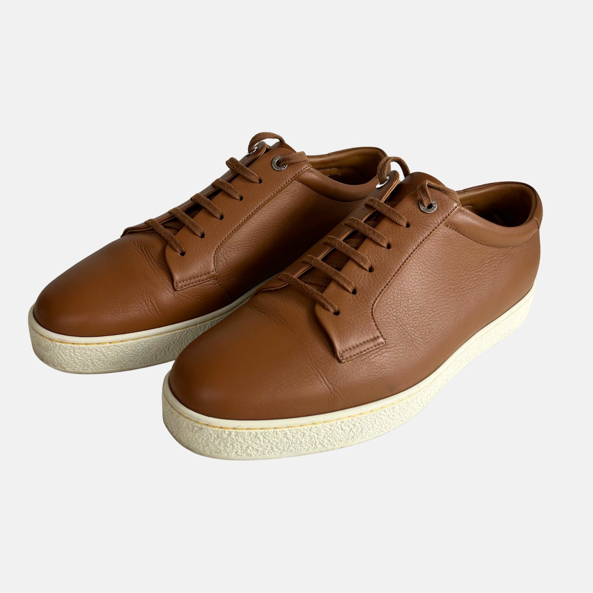 Brown Sneakers made of Leather (EU 45)