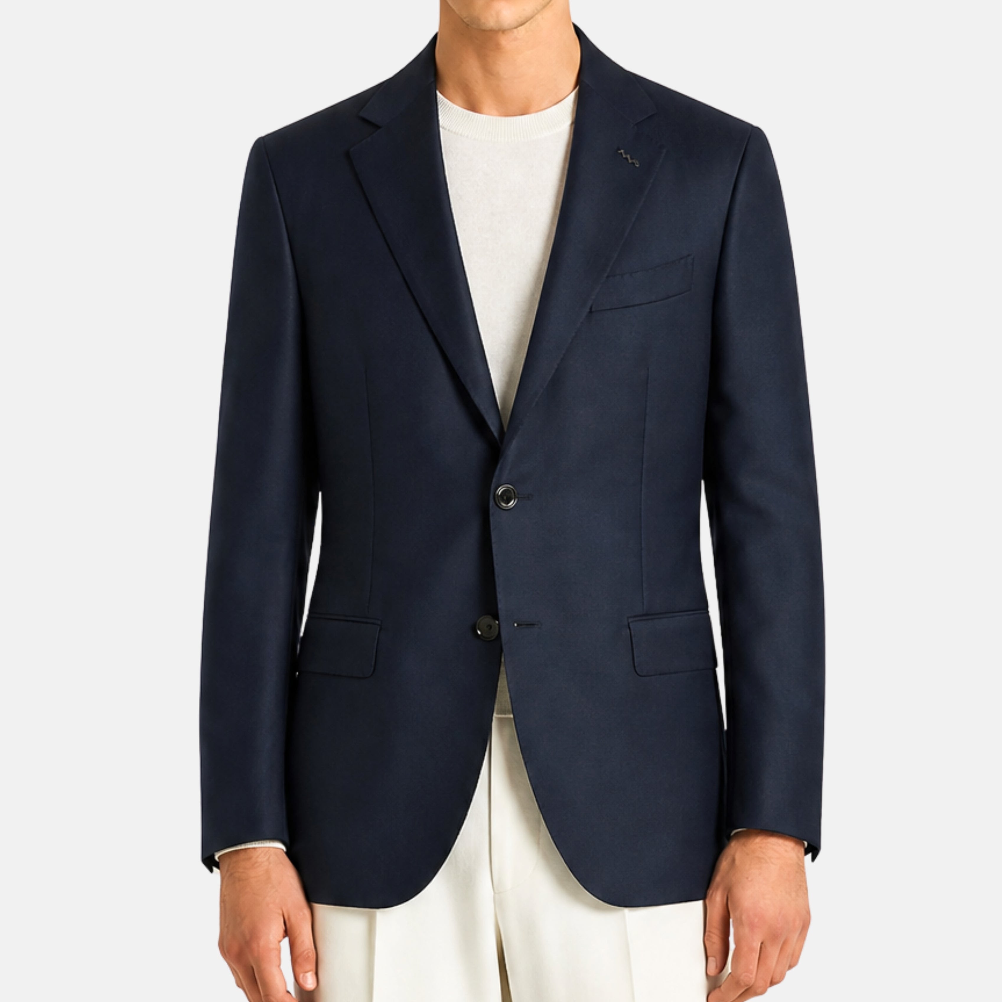 Navy Blazer made of Cashmere (EU 50)
