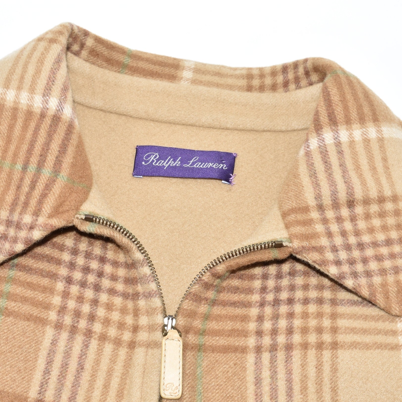 Checked Wool Jacket (XL)