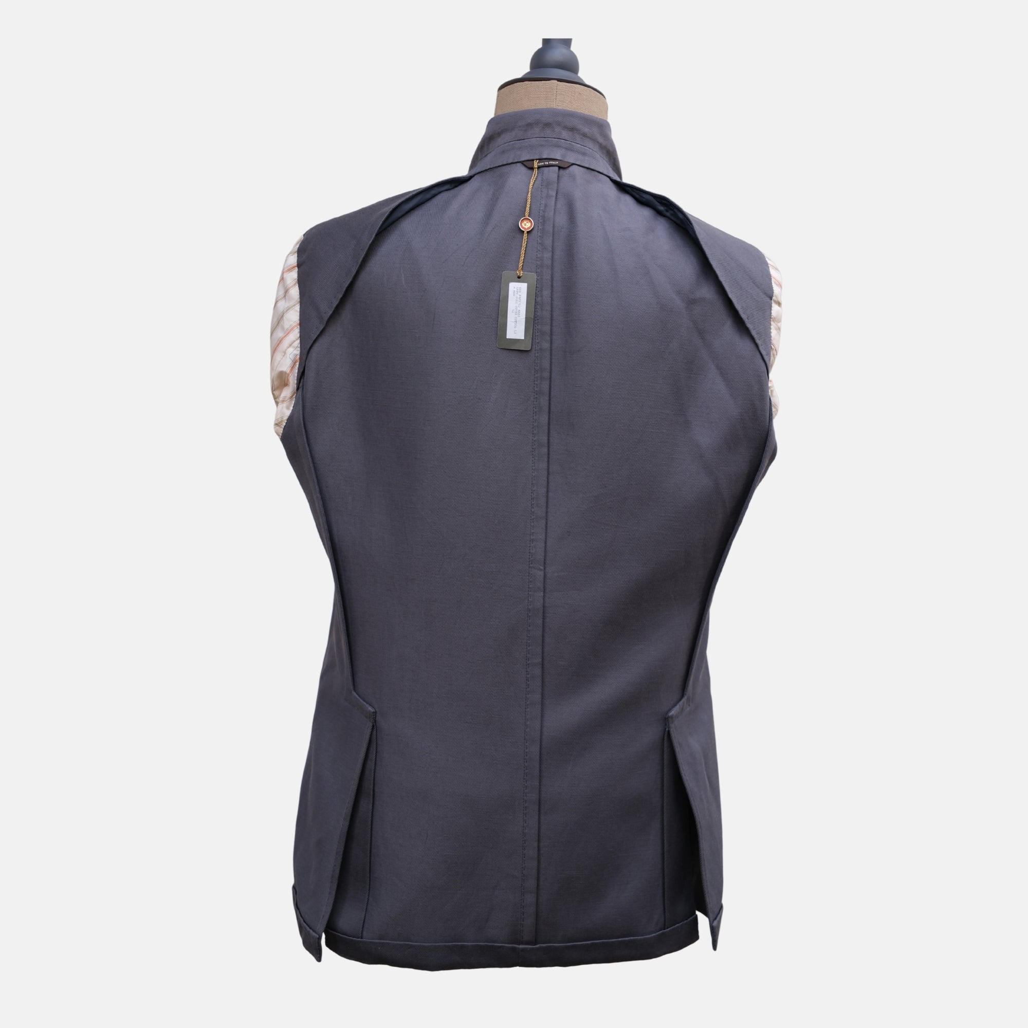 Blue Suit made of Cotton/Linen (EU 52)