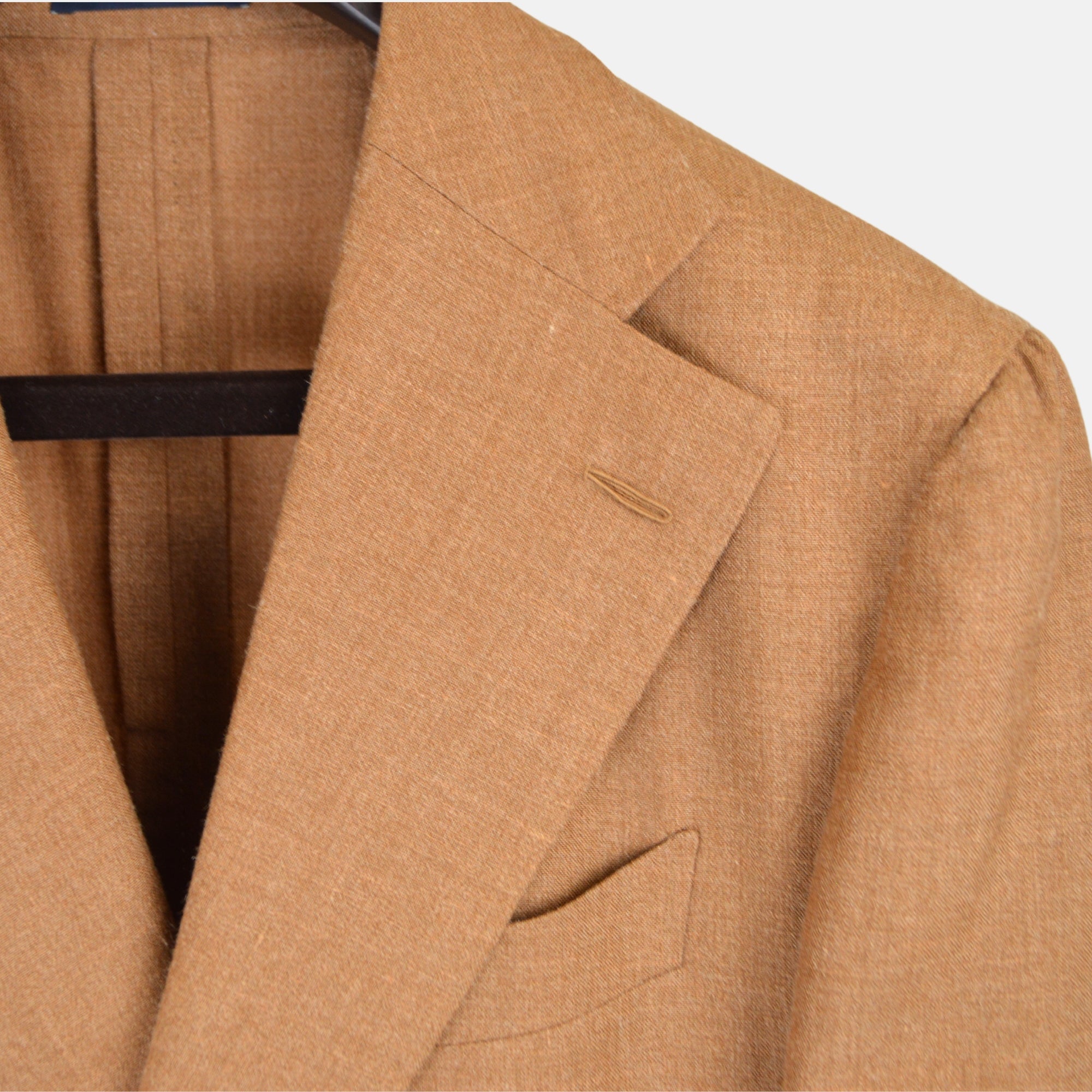 Brown Suit made of Wool/Silk/Linen (54)