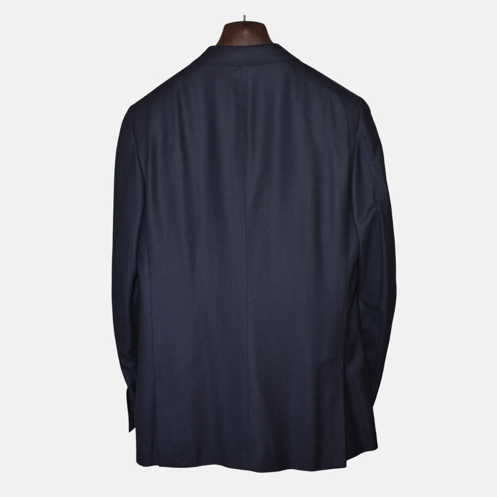 Navy Blue 120s Wool Blazer (EU 50)