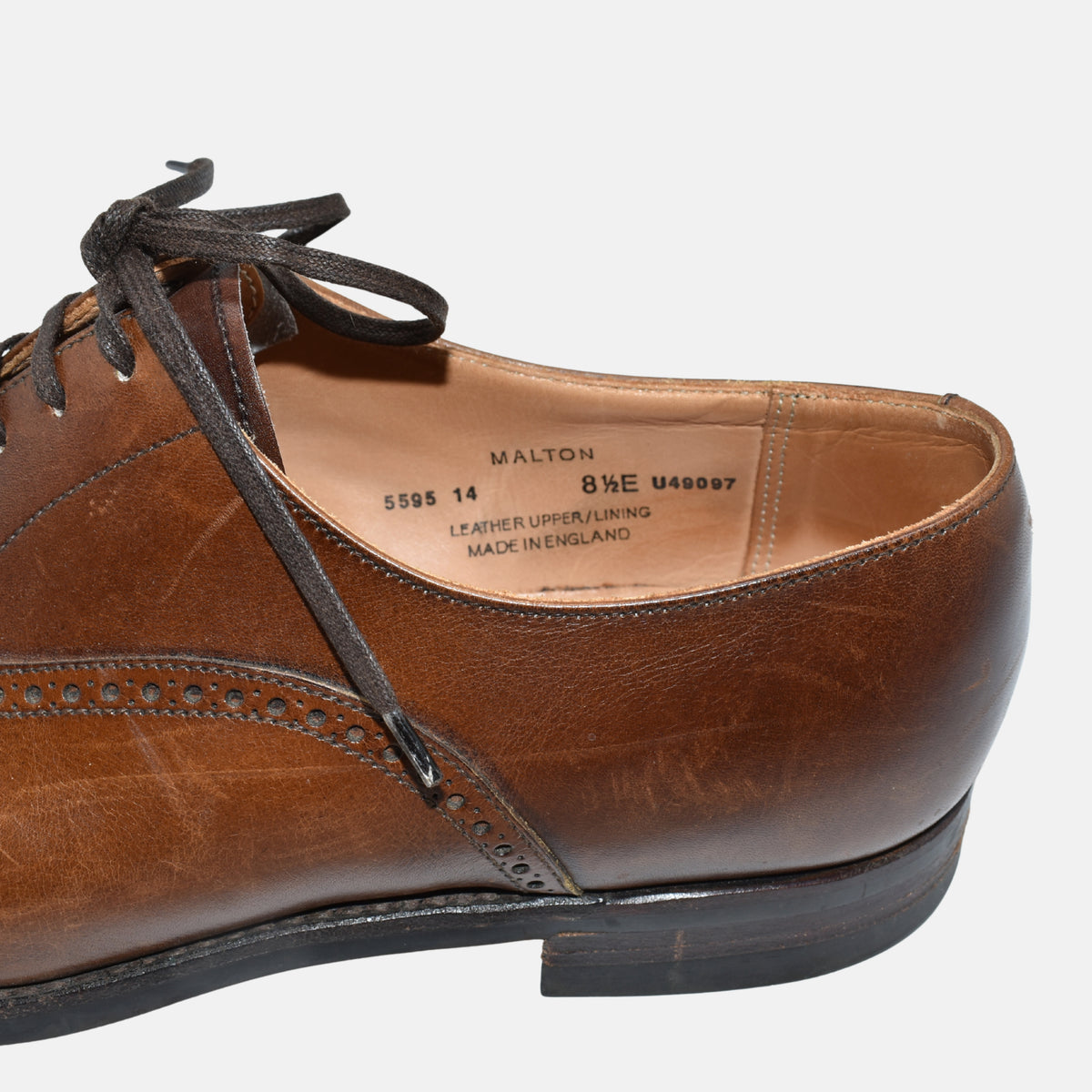 Crockett & Jones Brown Shoes made of Leather (EU 42,5) – pre-owned | Sanpetuna
