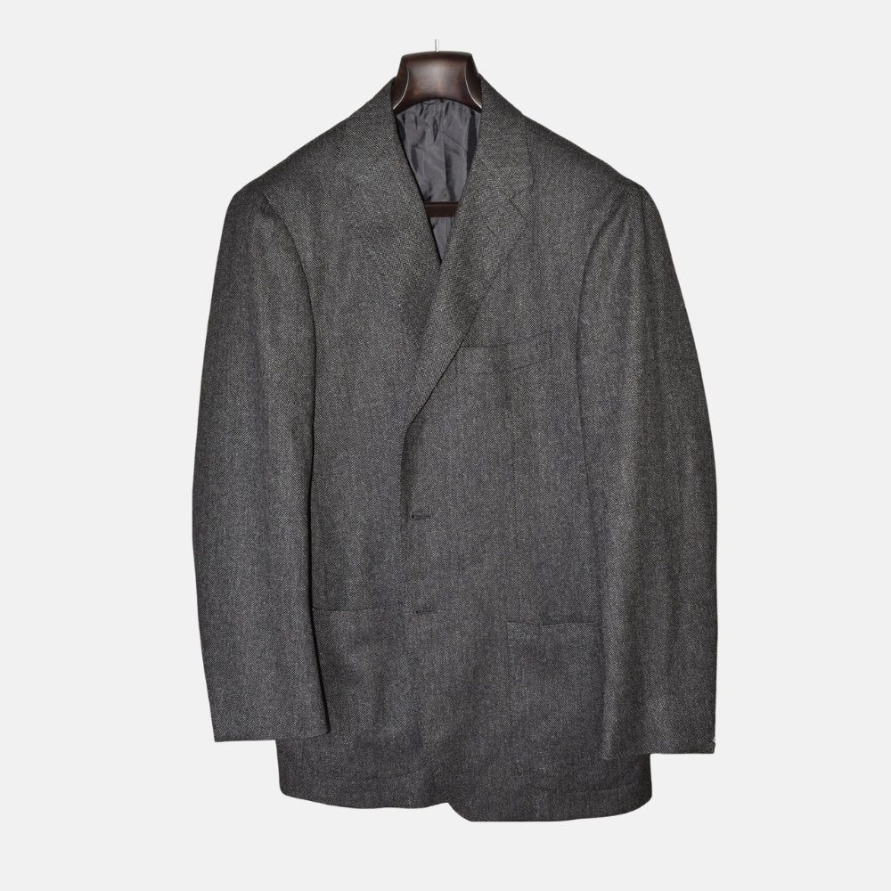 Charcoal Houndstooth Blazer made of Cashmere/Wool (EU 50)