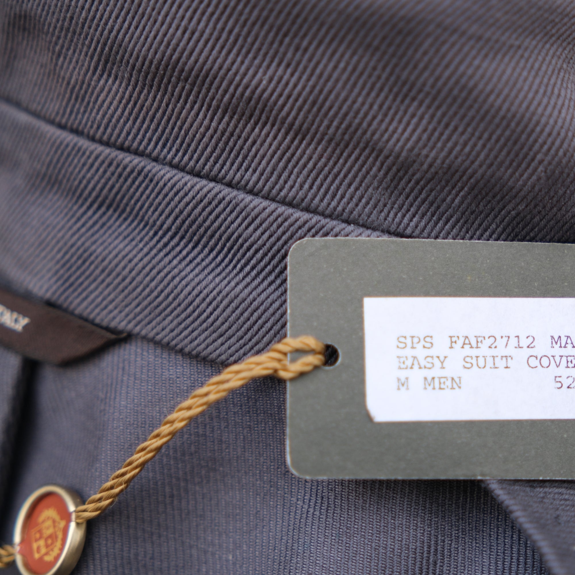 Blue Suit made of Cotton/Linen (EU 52)