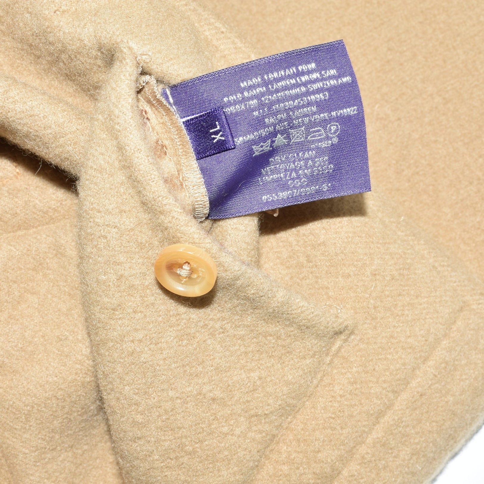 Checked Wool Jacket (XL)