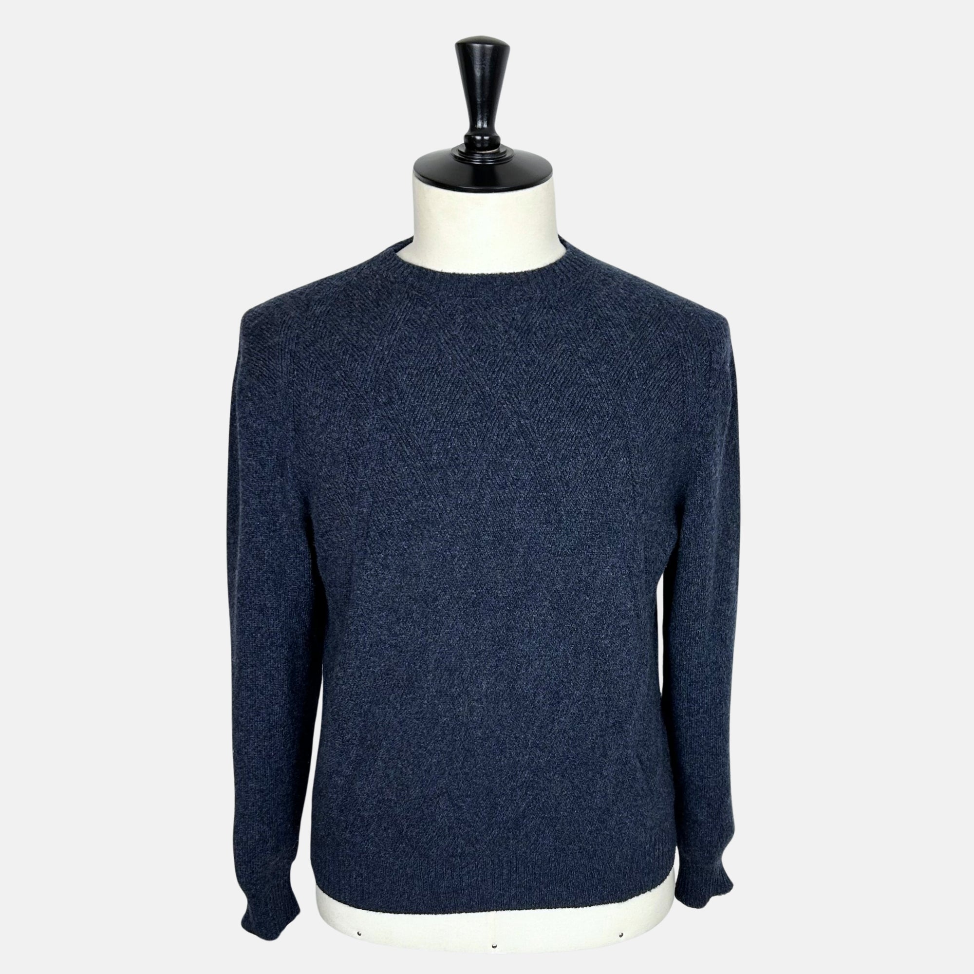 Navy Pullover made of Cashmere (S)