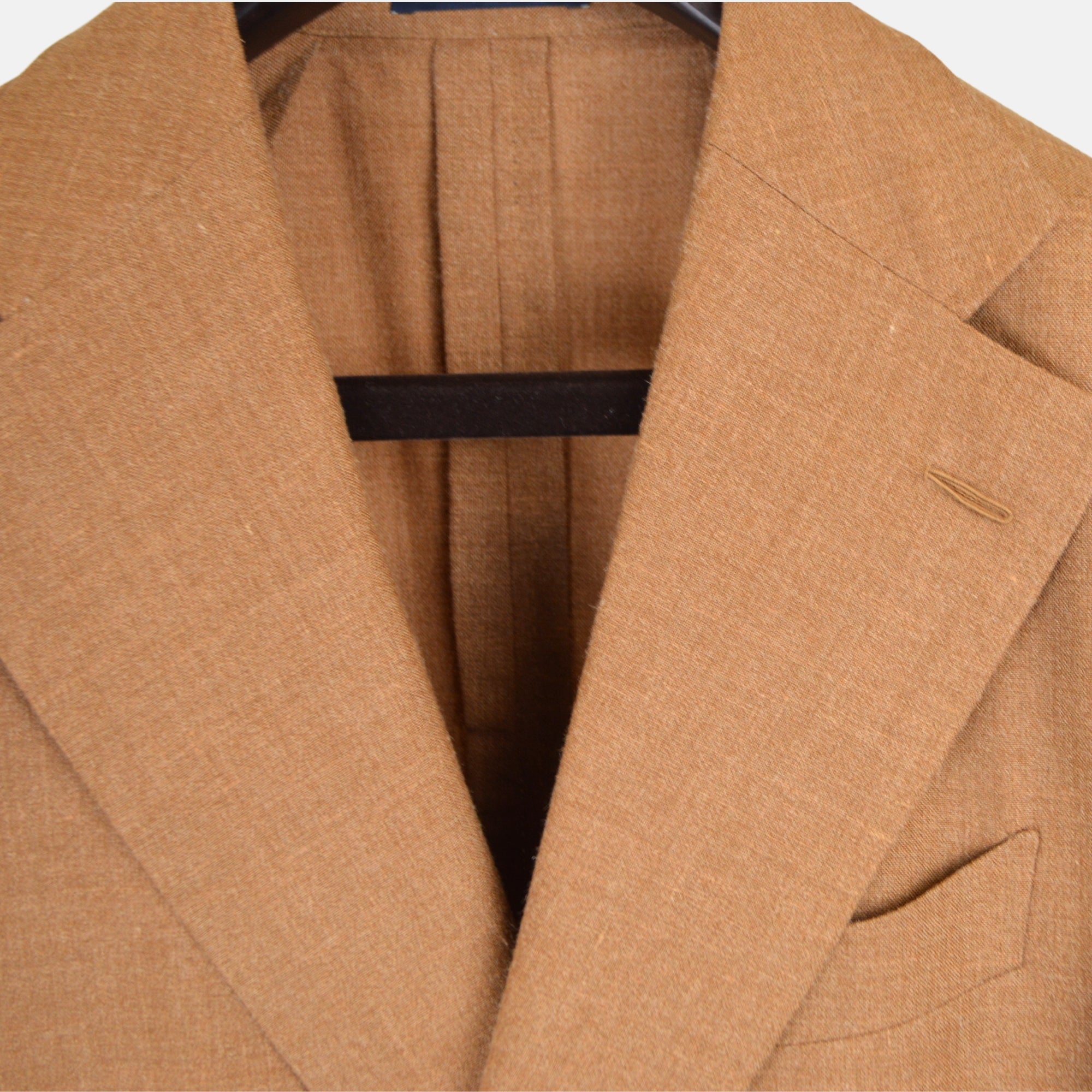 Brown Suit made of Wool/Silk/Linen (54)