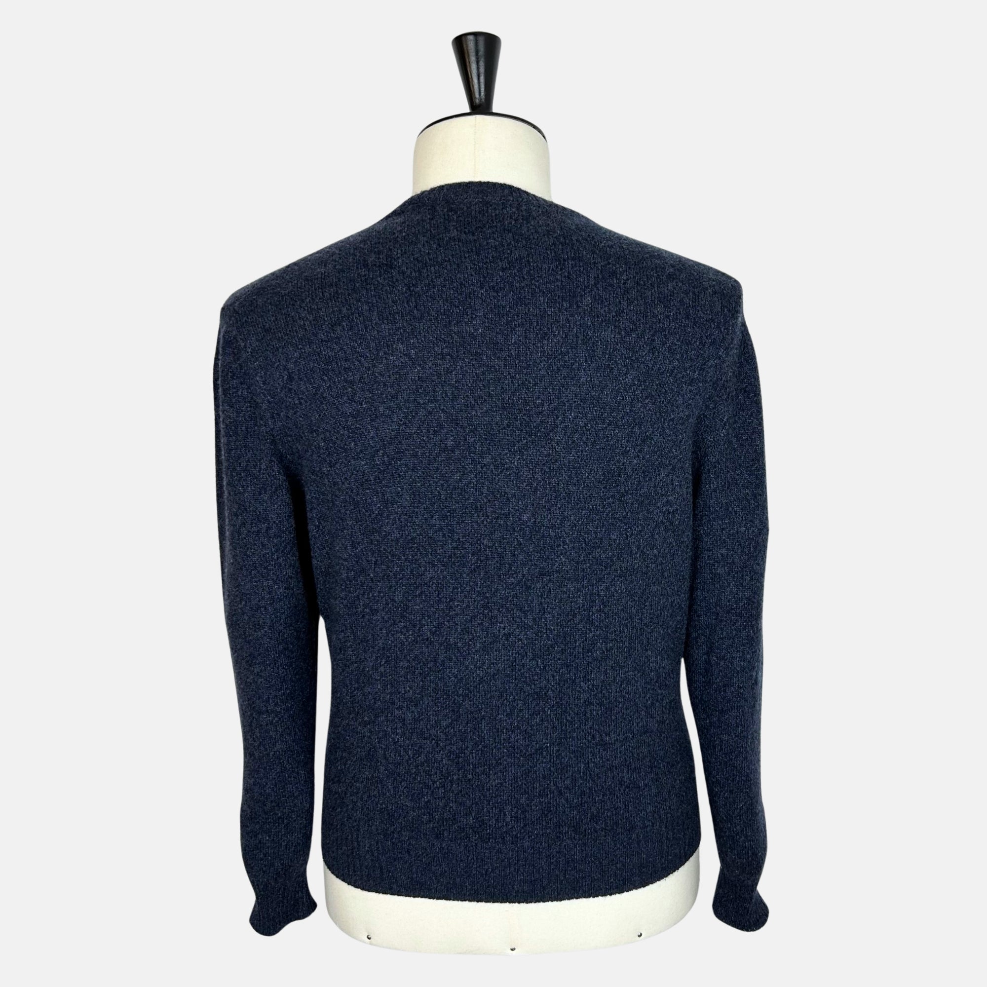 Navy Pullover made of Cashmere (S)