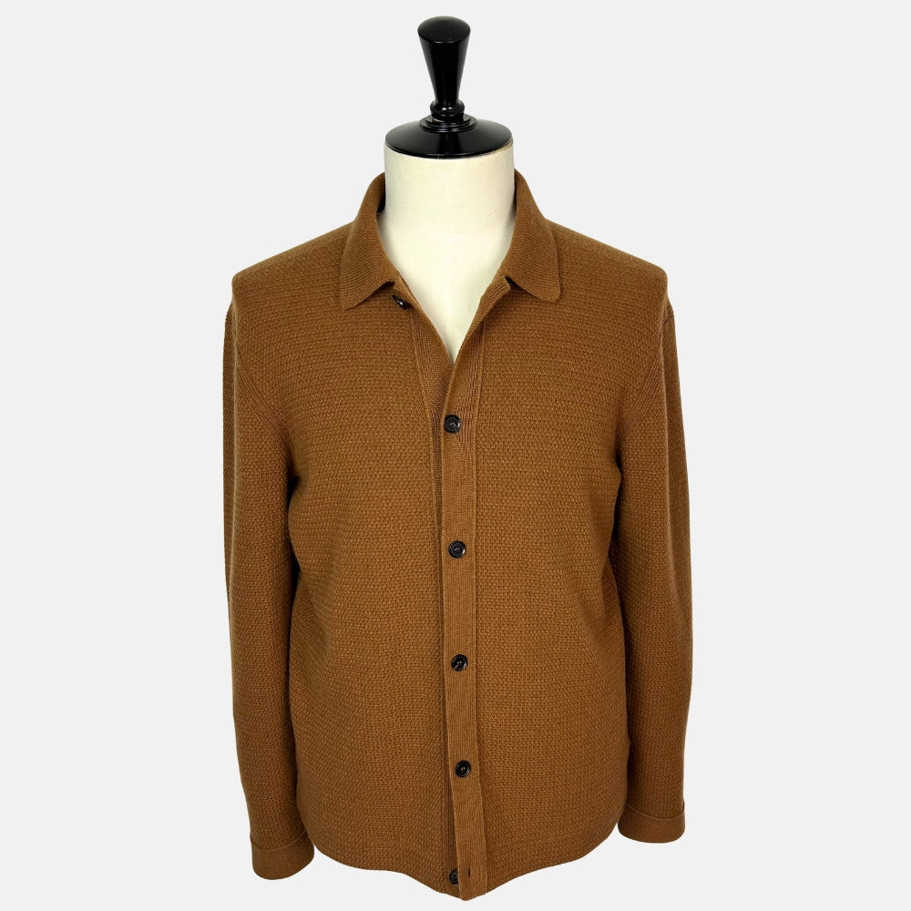Brown Cardigan made of Cashmere (S)