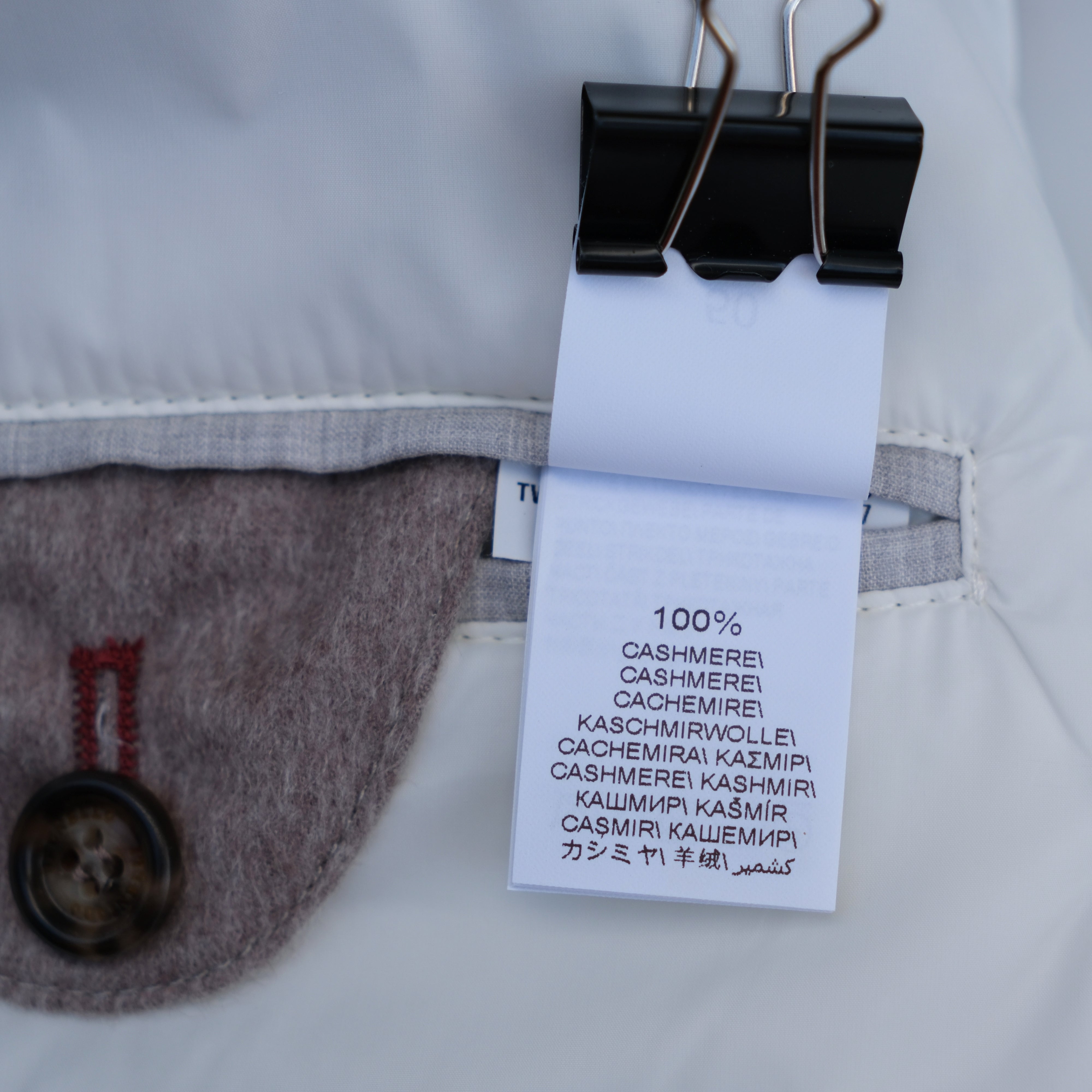 Gray Vest made of Cashmere (EU 50)