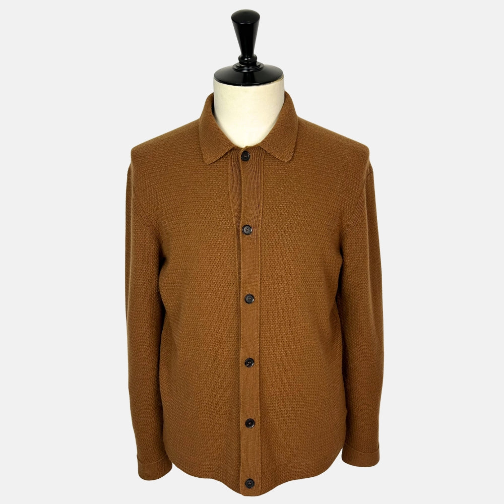 Brown Cardigan made of Cashmere (S)