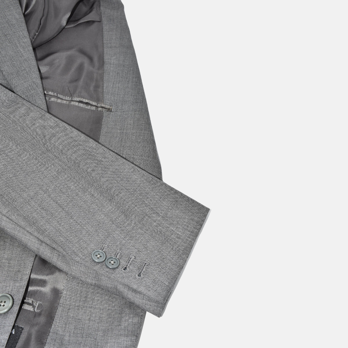 Gray Suit made of Wool (EU 50)