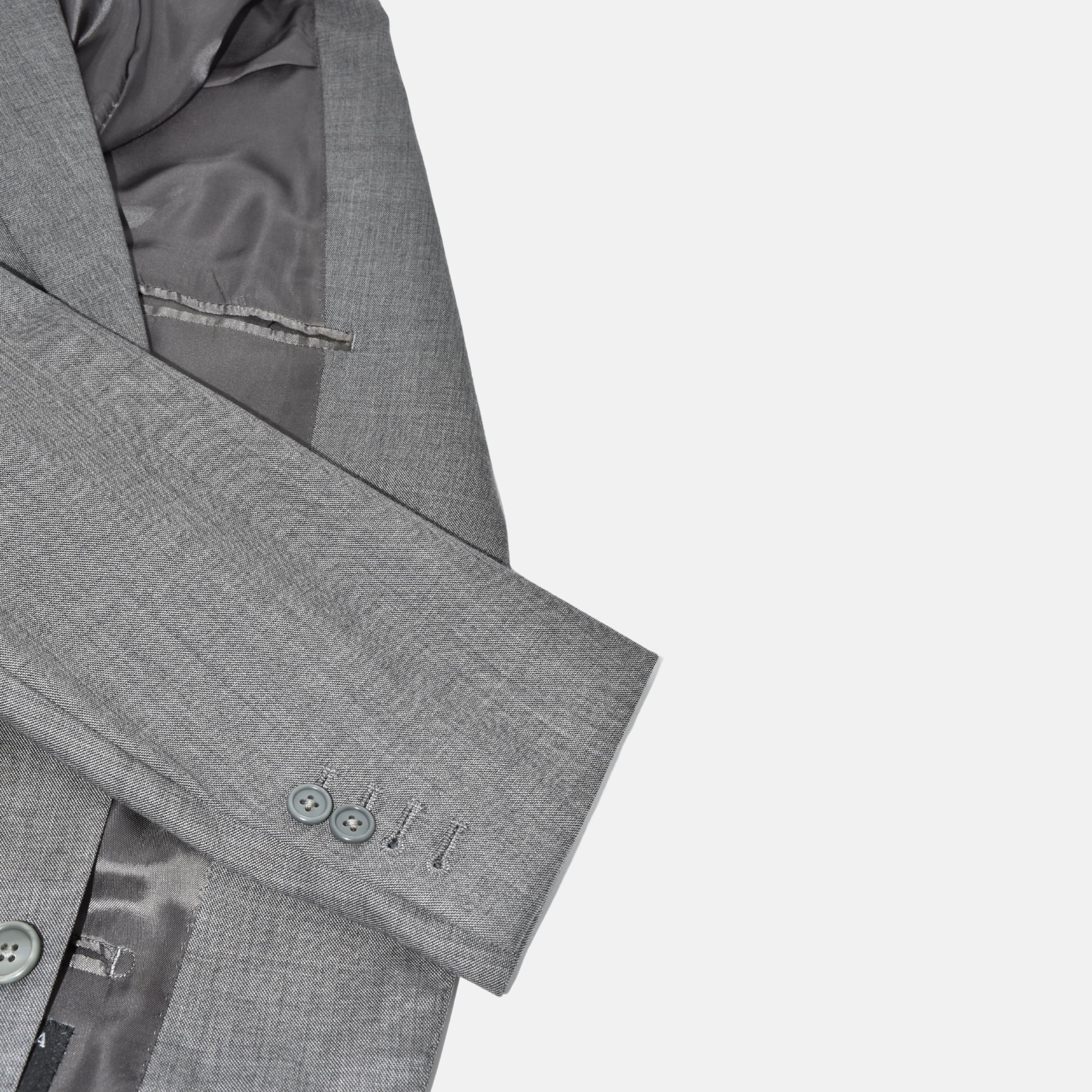 Gray Suit made of Wool (EU 50)
