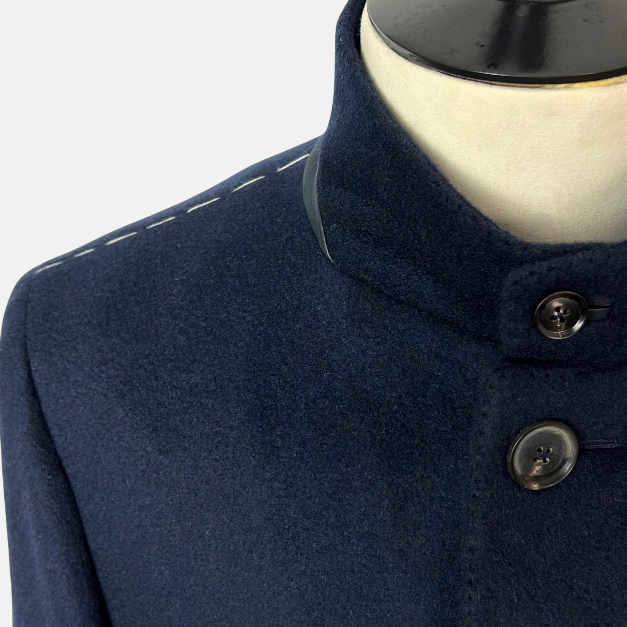 Navy Coat made of Cashmere (EU 50)