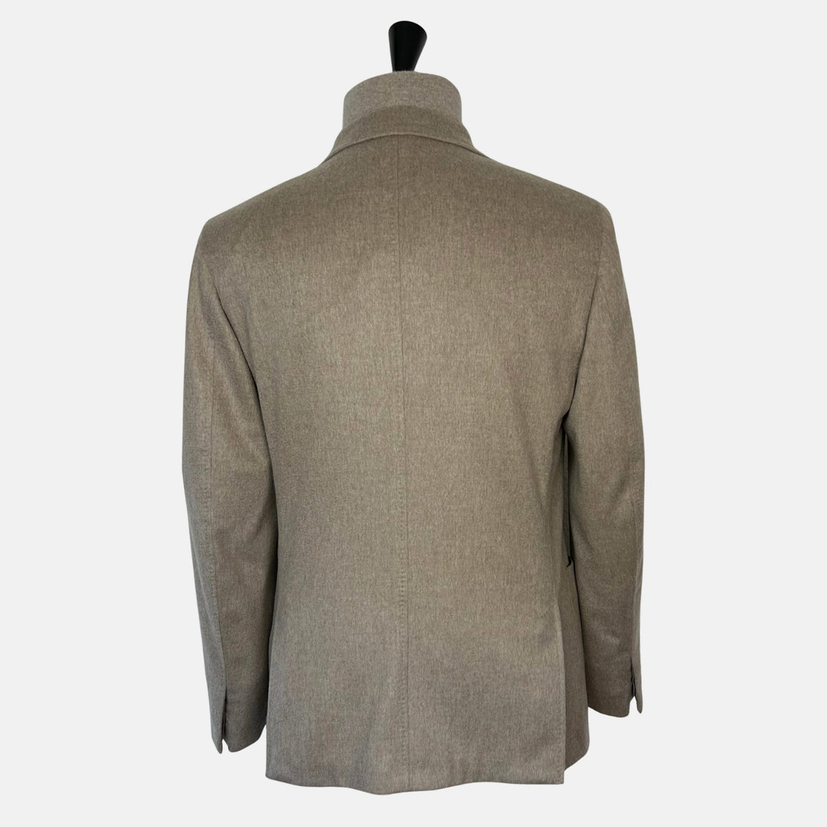 Zegna Oasi Cashmere Jacket with Removable Vest Insert Sand (EU 50)