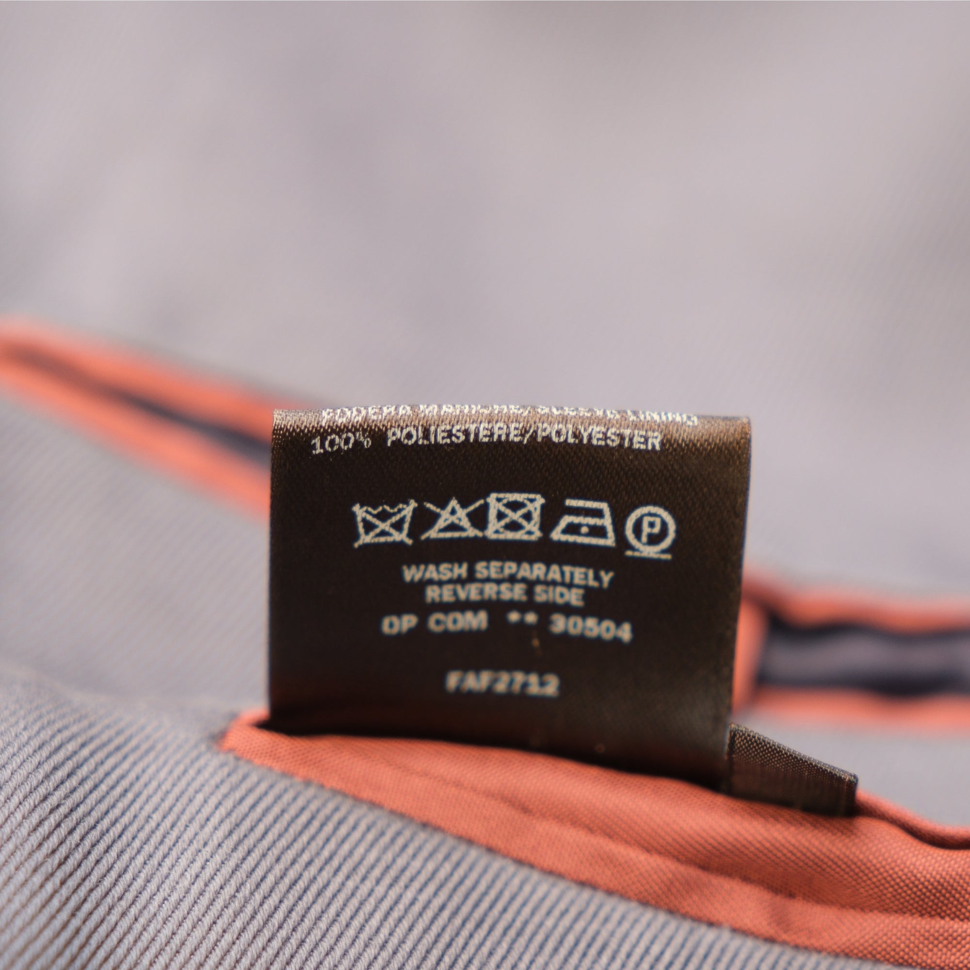 Blue Suit made of Cotton/Linen (EU 52)