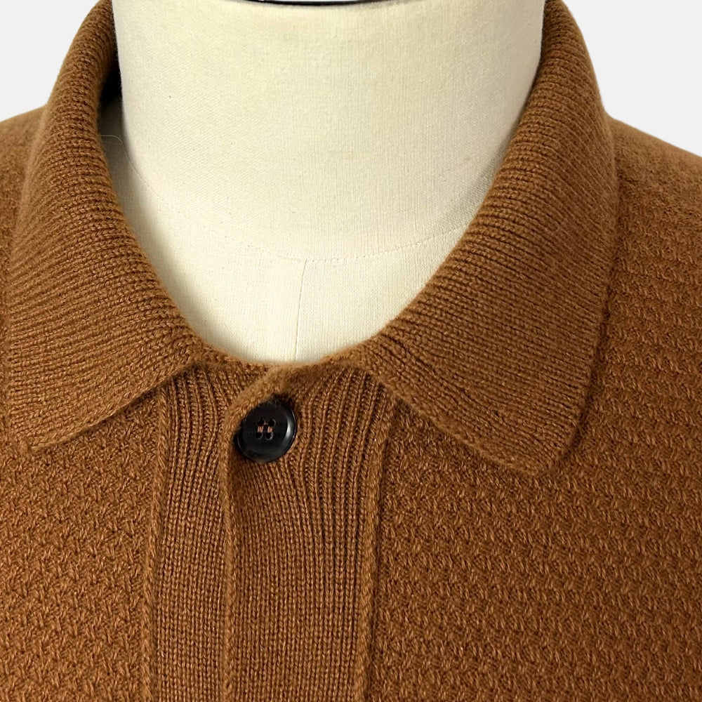 Brown Cardigan made of Cashmere (S)