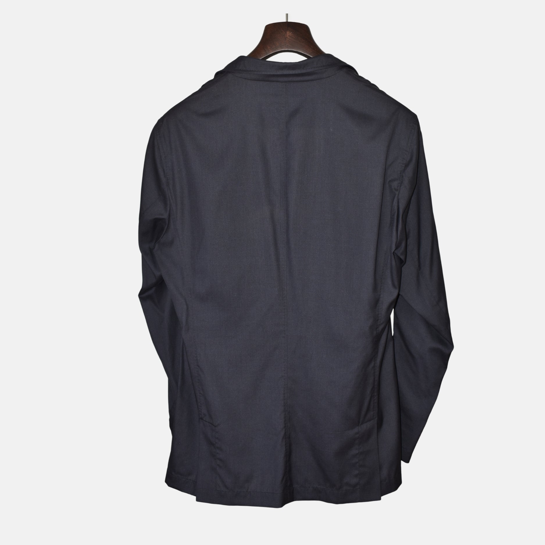 Dark Navy Peacoat made of Wool/Silk (M)