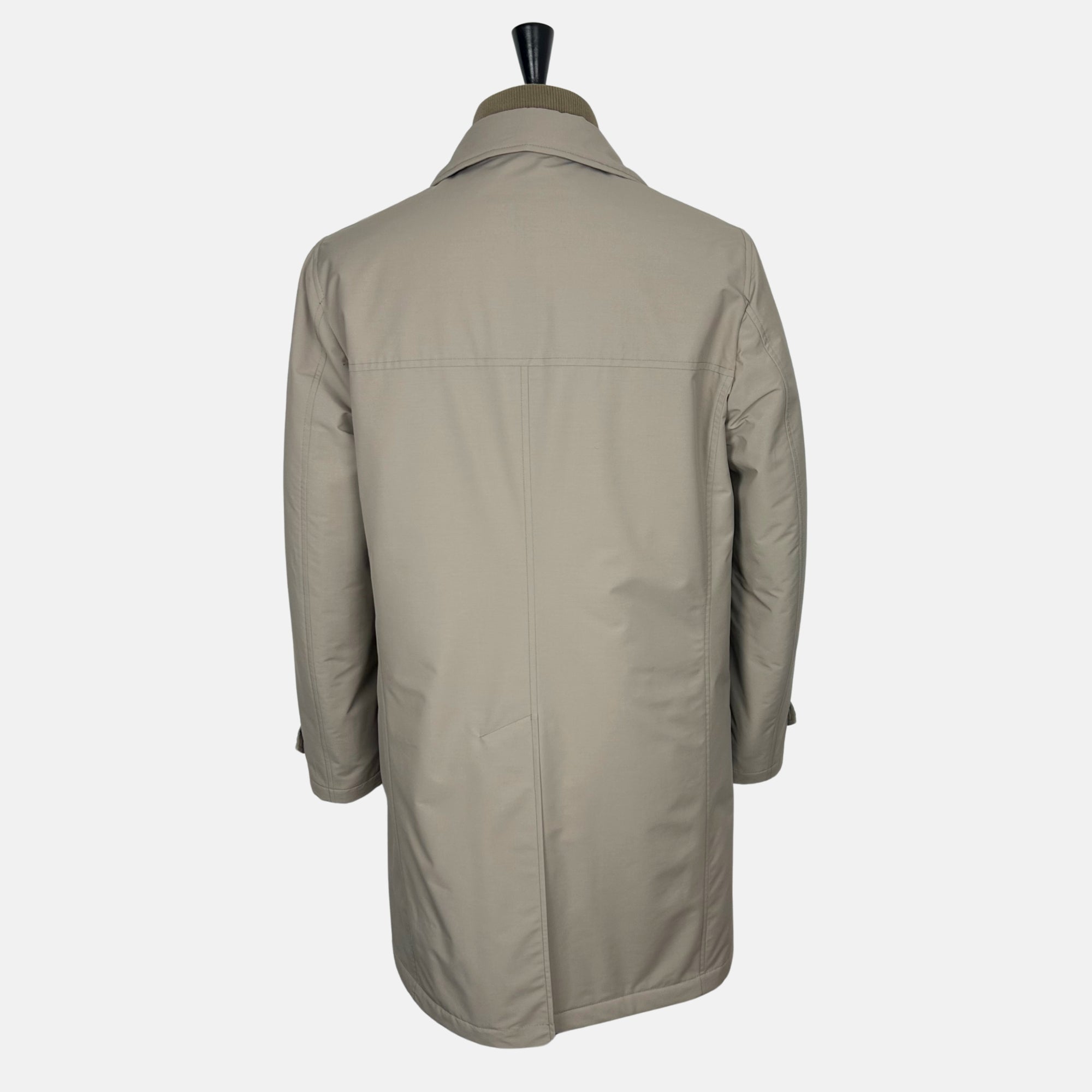 Greige Coat made of Virgin Wool/Nylon (EU 50)