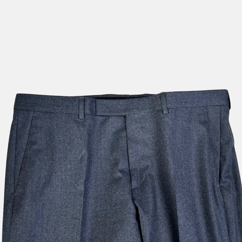 Blue Mélange Suit made of Wool (EU 56)