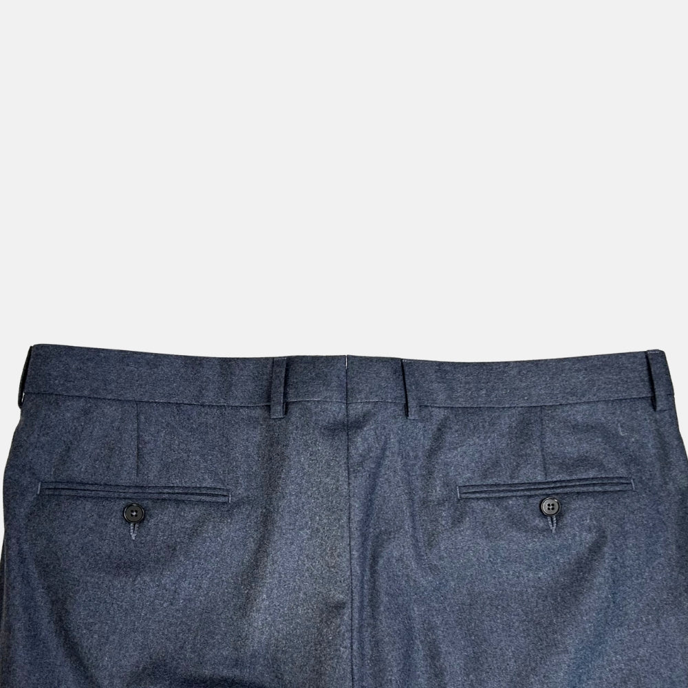 Blue Mélange Suit made of Wool (EU 56)