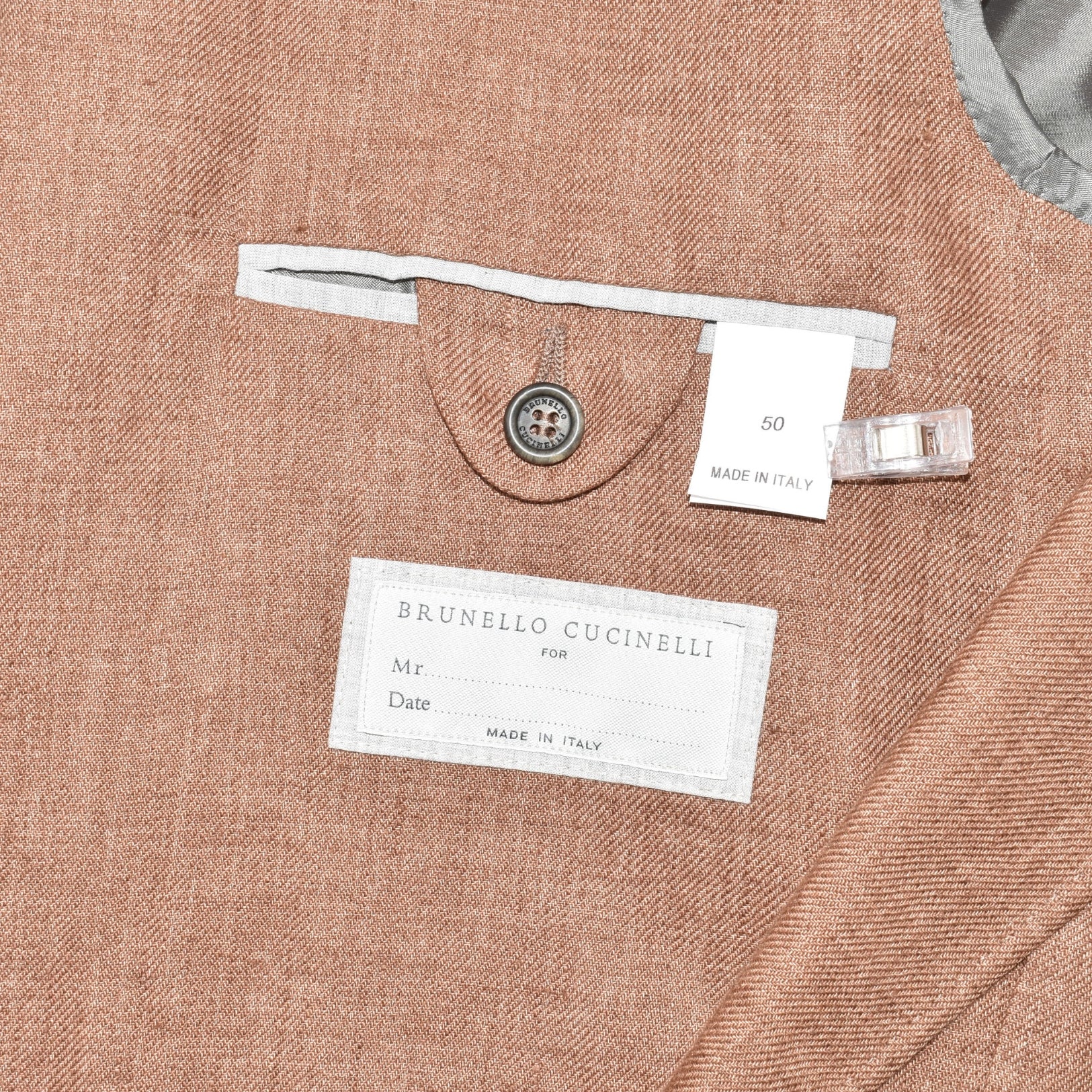 Brown Blazer made of Cotton (EU 50)