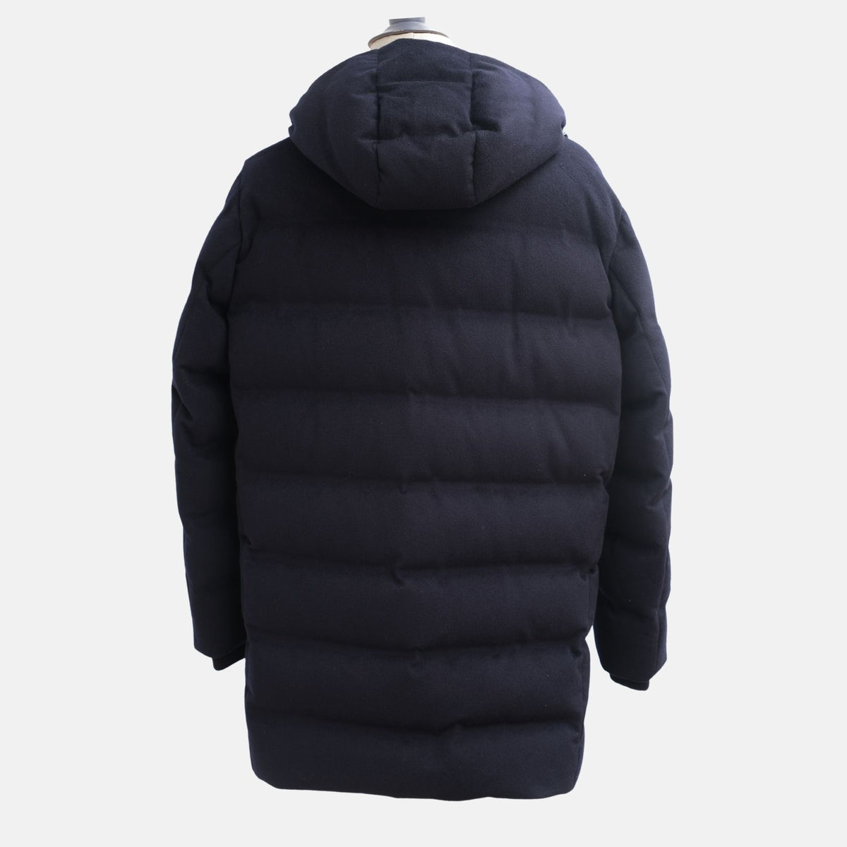 Loro Piana C.O.L.D. Fillmore Cashmere Puffer Coat Navy (L)