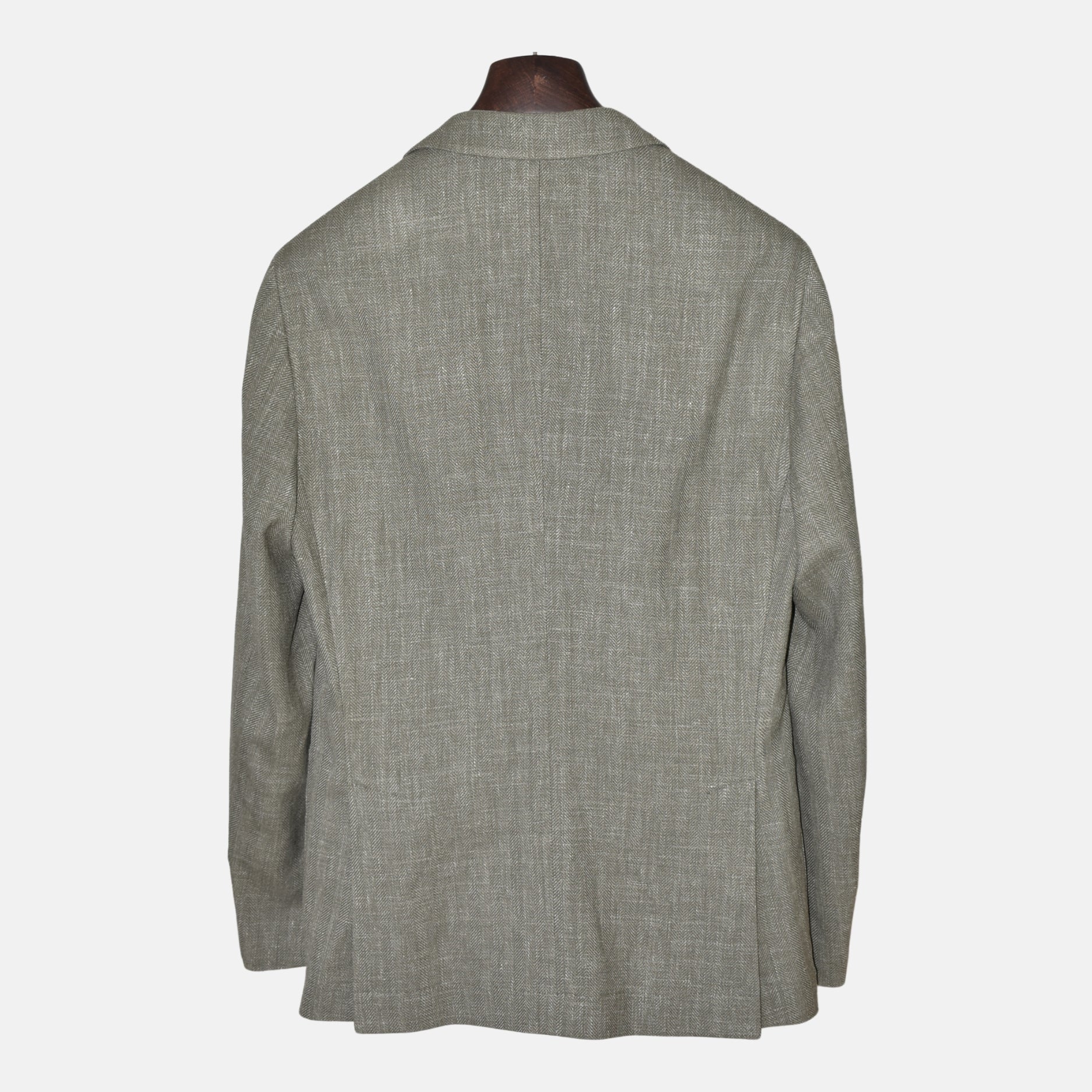 Green Blazer Wool/Linen/Silk (EU 50)