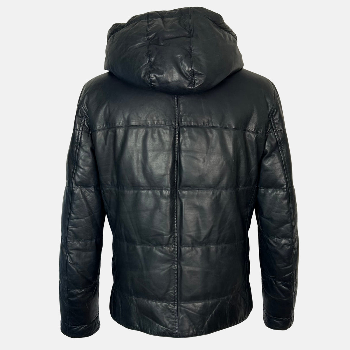 Brunello Cucinelli Down Jacket with Detachable Hood Black (S)