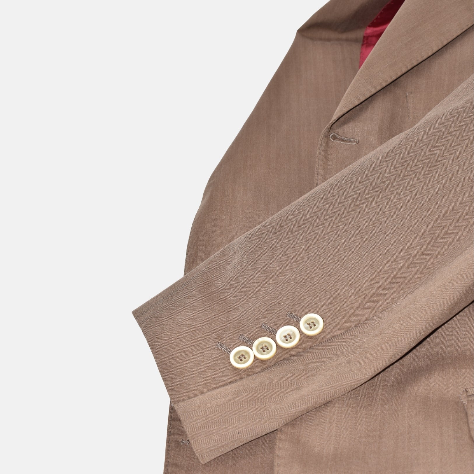 Brown Blazer made of Cotton (EU 48)