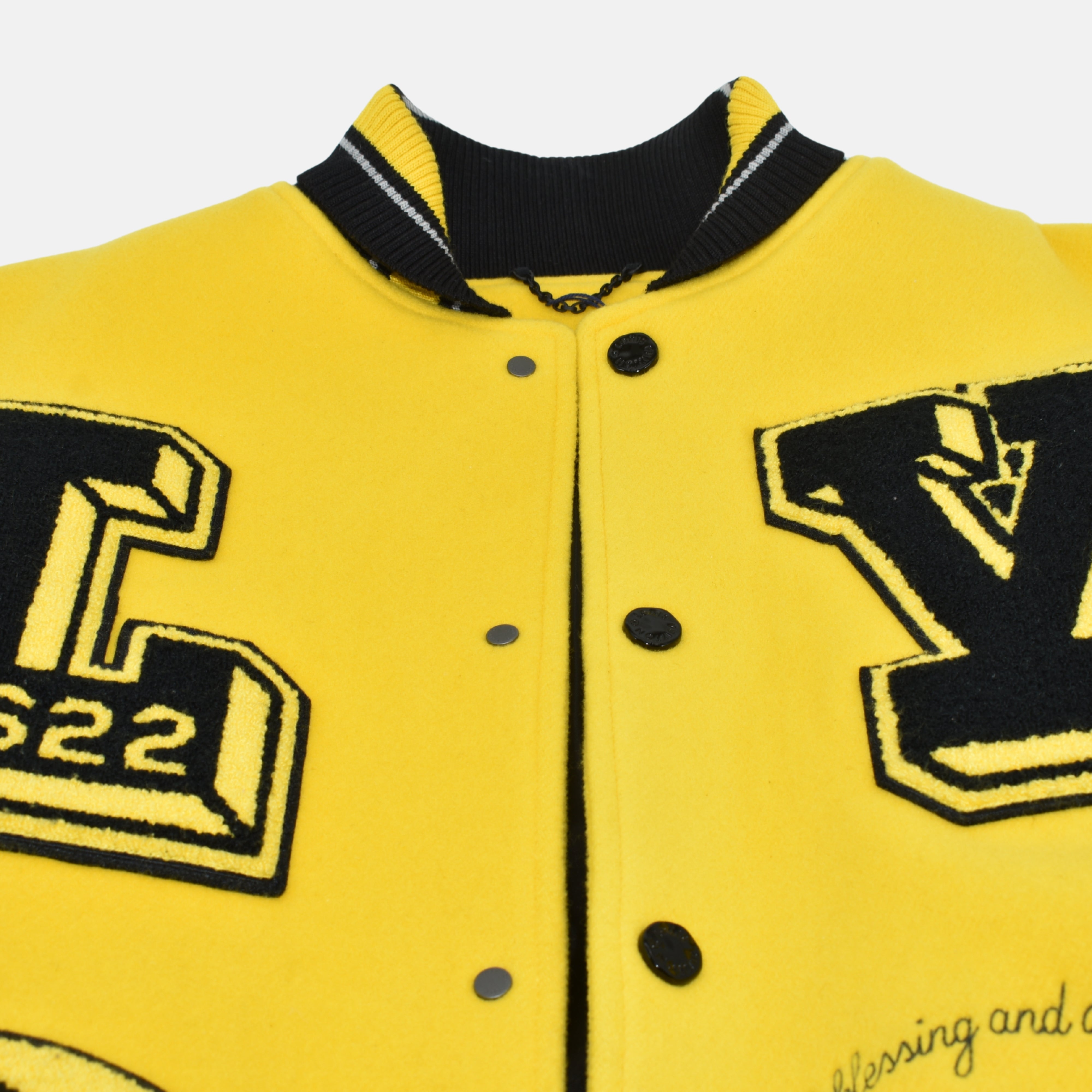 Black/Yellow Bomber Jacket SS22 (EU 52)
