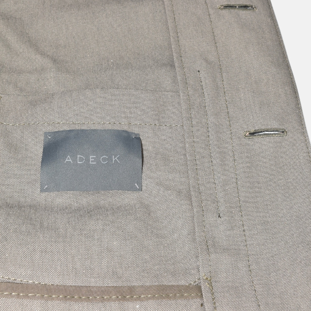 Brown Jacket made of Cotton/Viscose with Suede Details (EU 44)