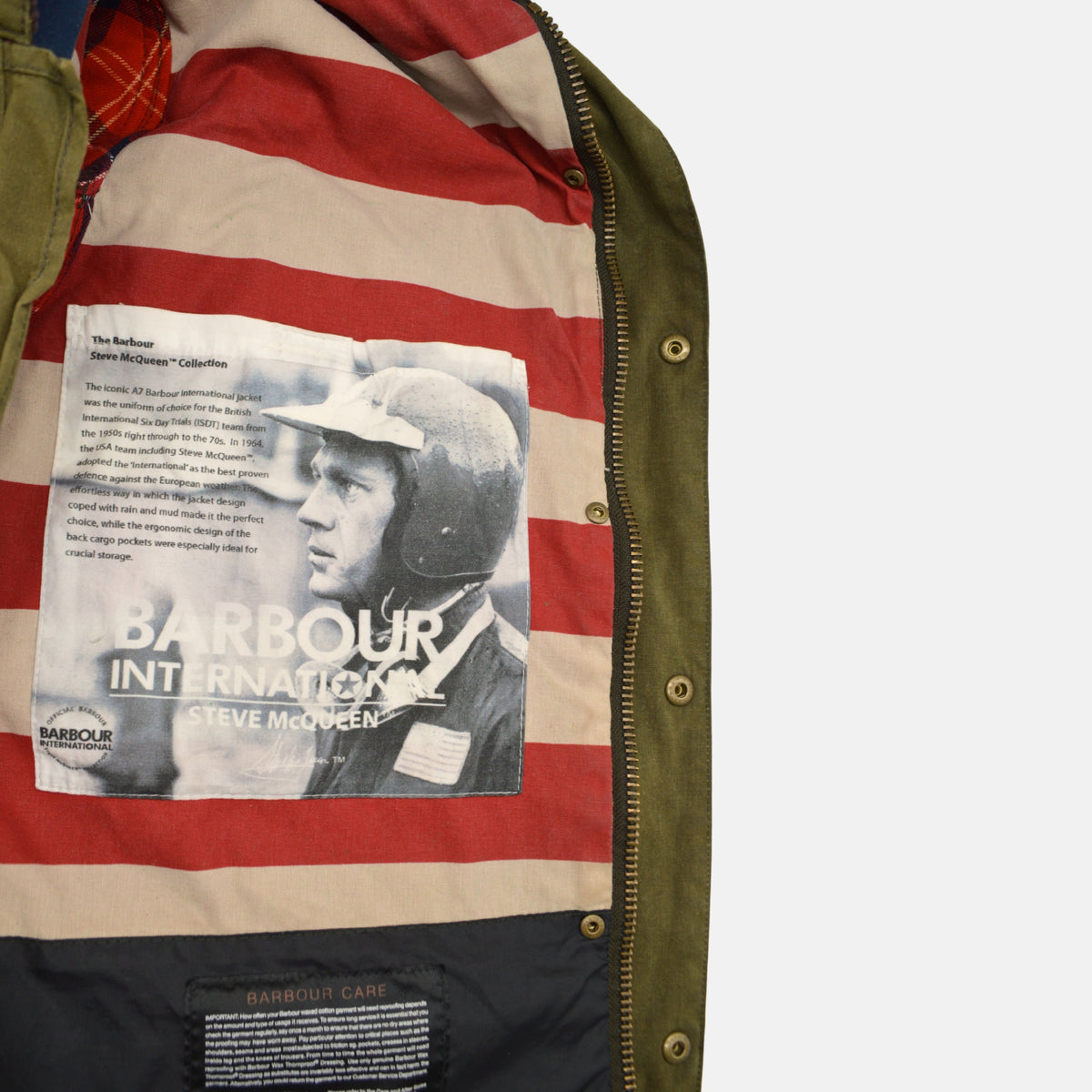 Military Parker made of 100% Waxed Cotton (EU 48)