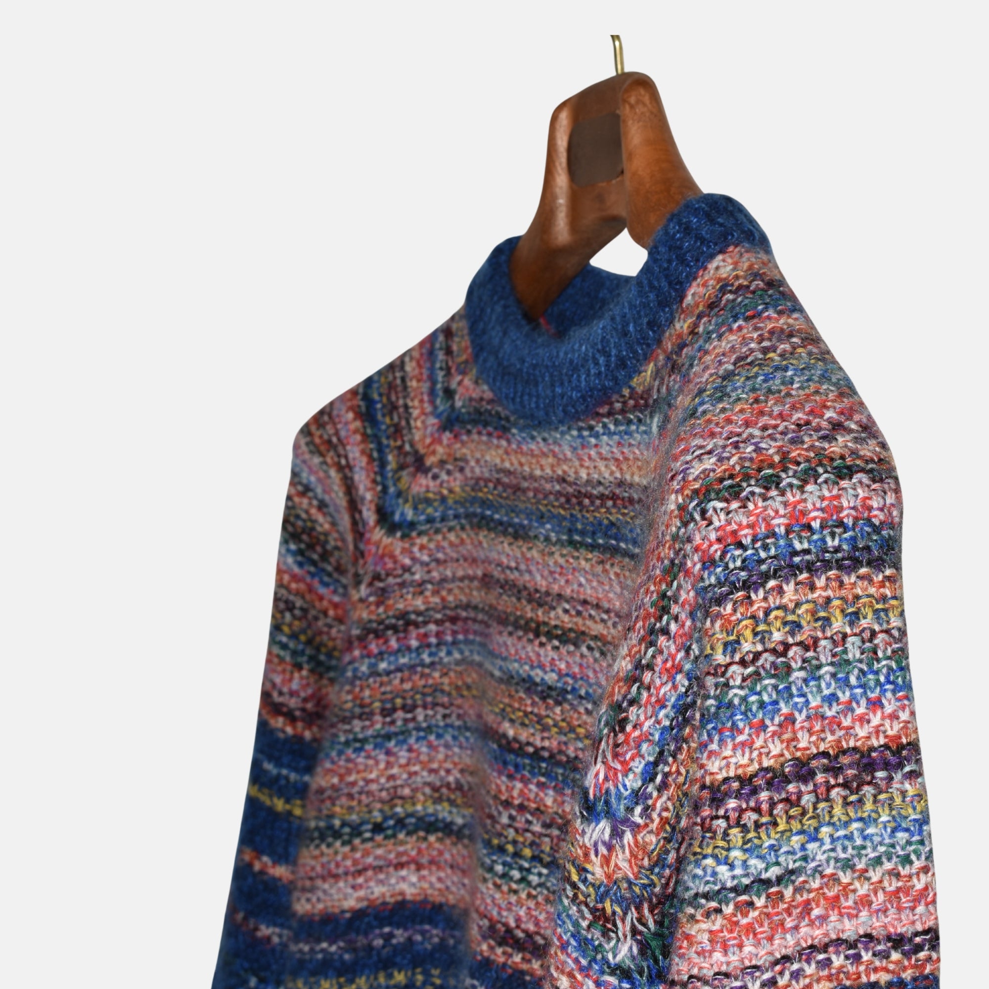 Multicoloured Sweater made of Wool/Mohair/Poyamide (EU 48)