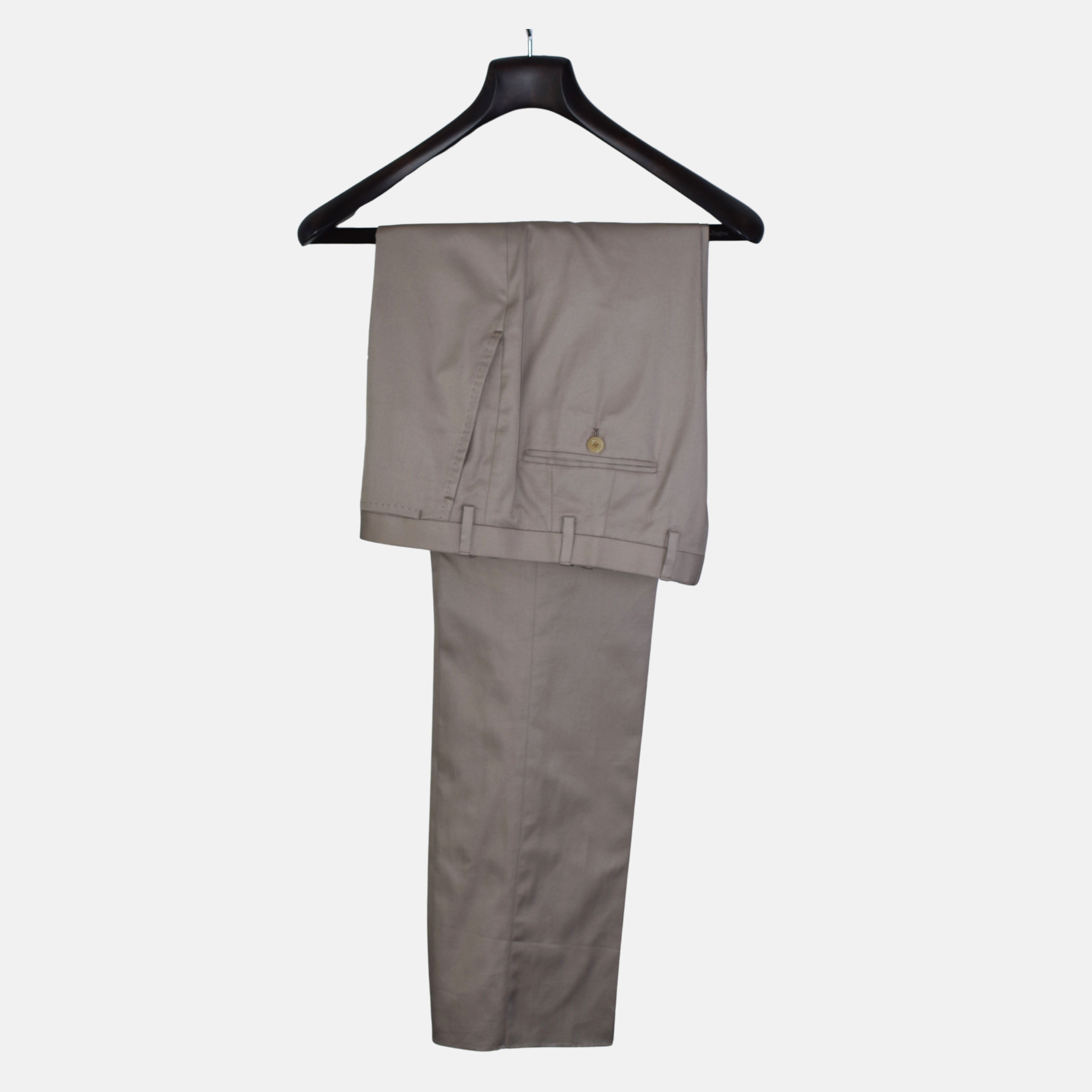 Beige Double Breasted Suit made of Cotton (EU 46, EU 48, EU 50, EU 52)