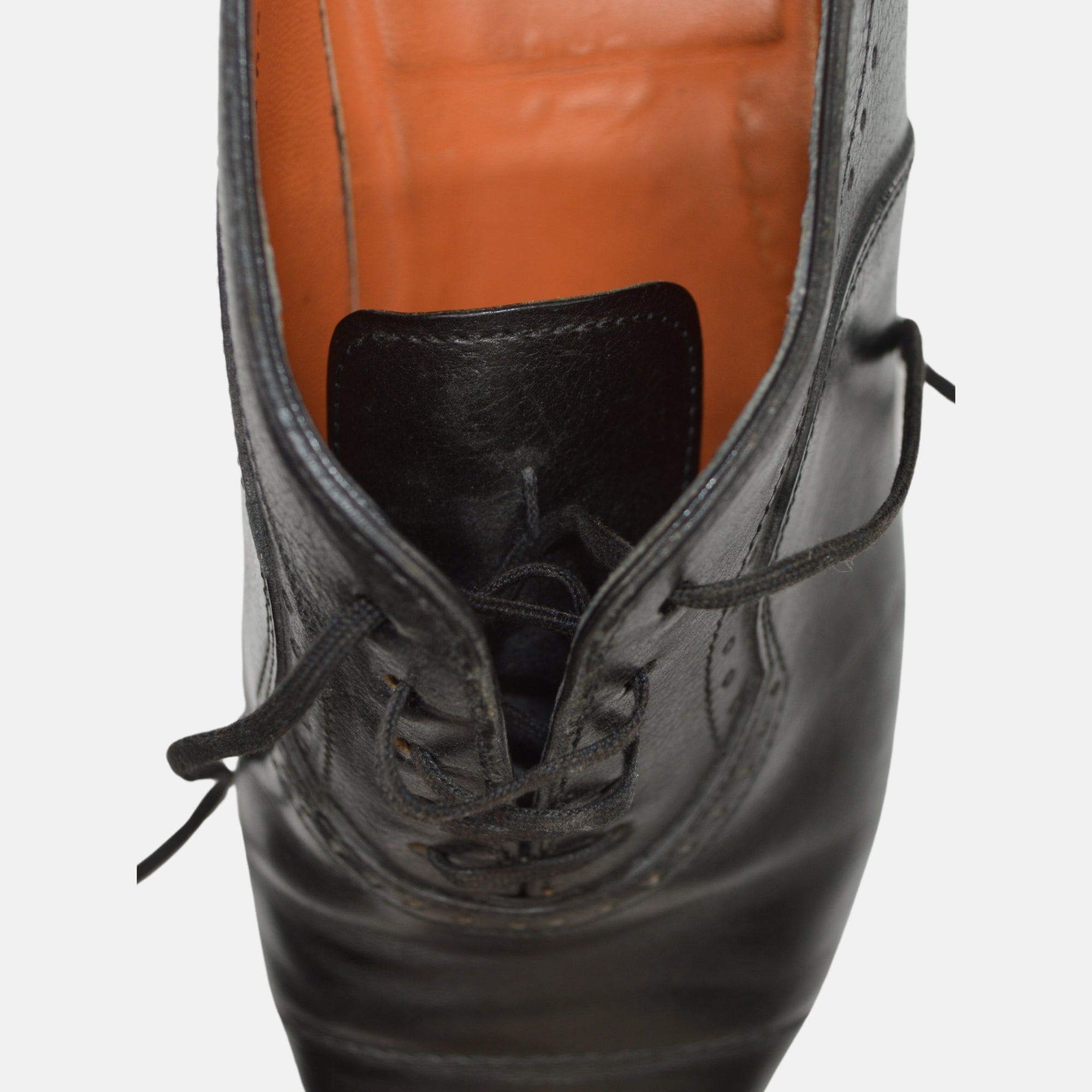 Black Oxford Shoes made of Leather (EU 39,5)