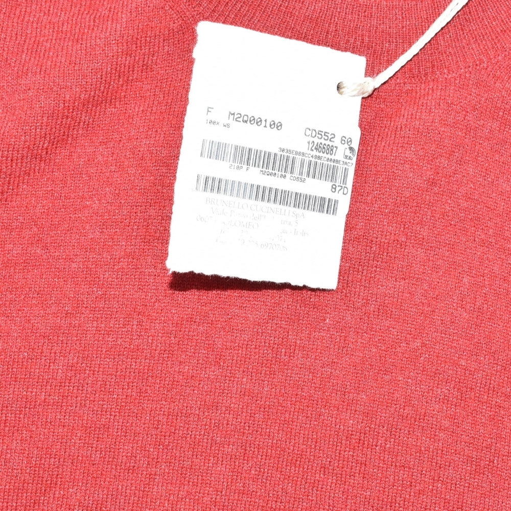 Red Cashmere Sweater (EU 60)