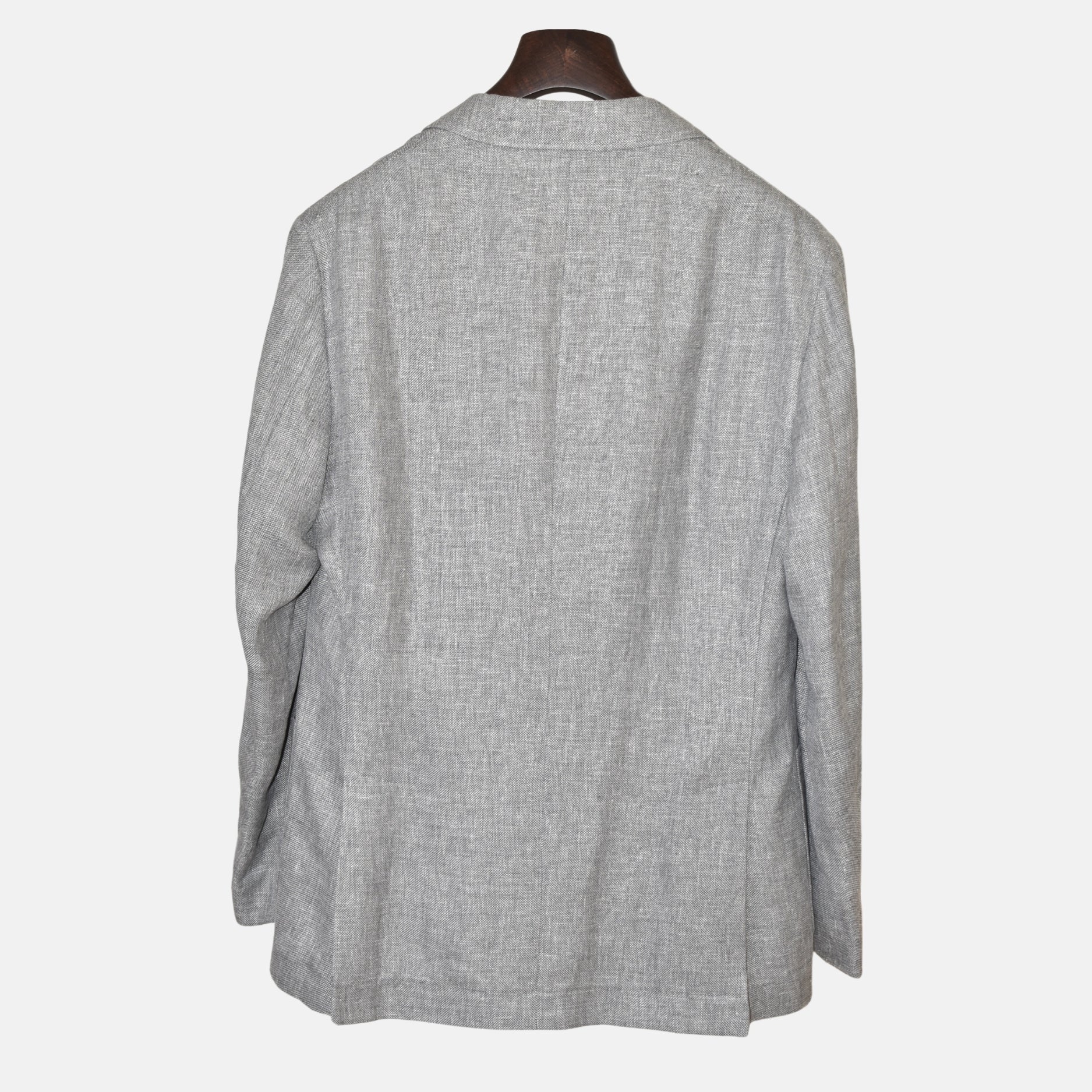 Gray Jacket Linen/Wool/Silk EU 50)