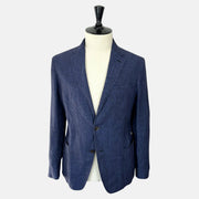 Blue Blazer made of Linen (EU 50)