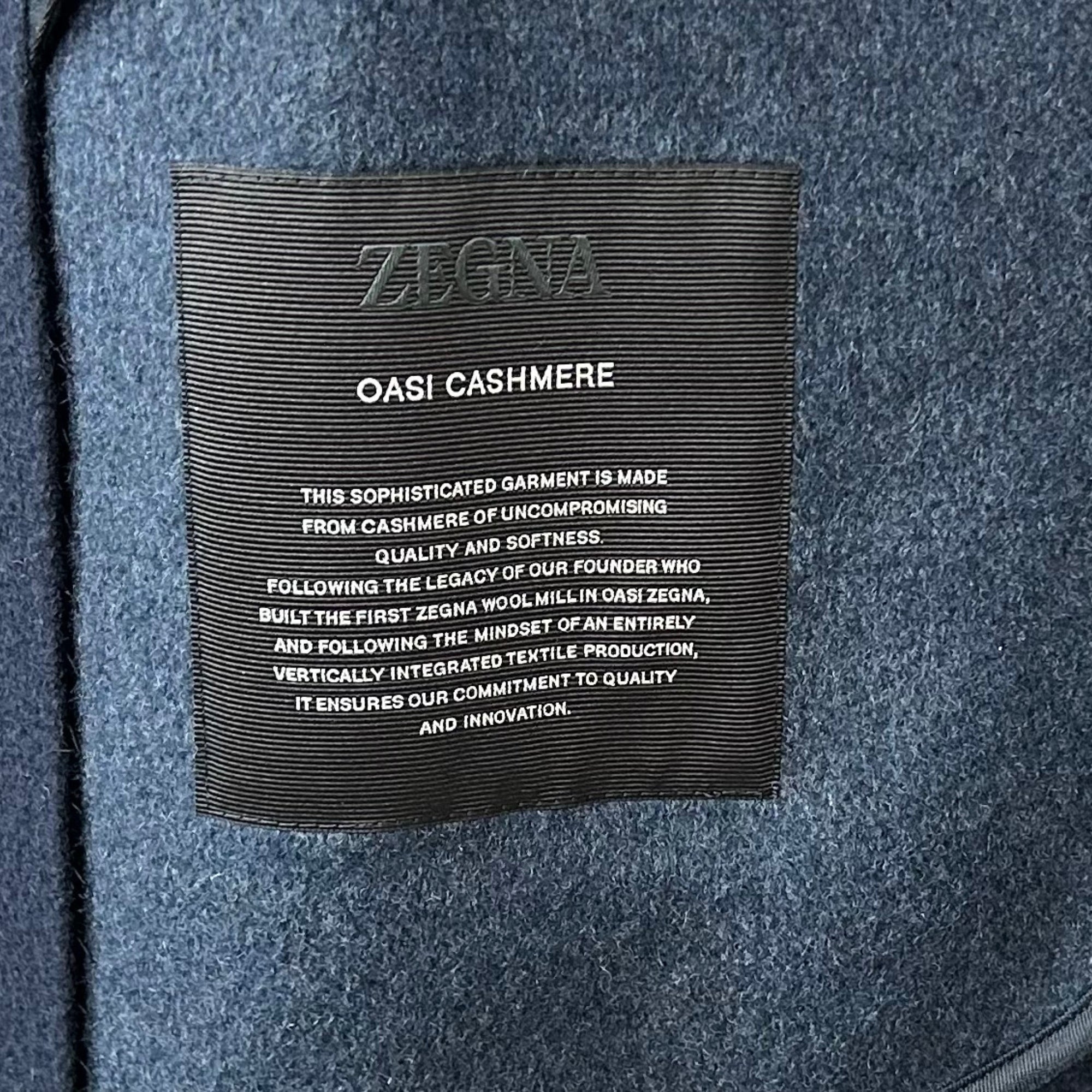 Navy Coat made of Cashmere (EU 50)